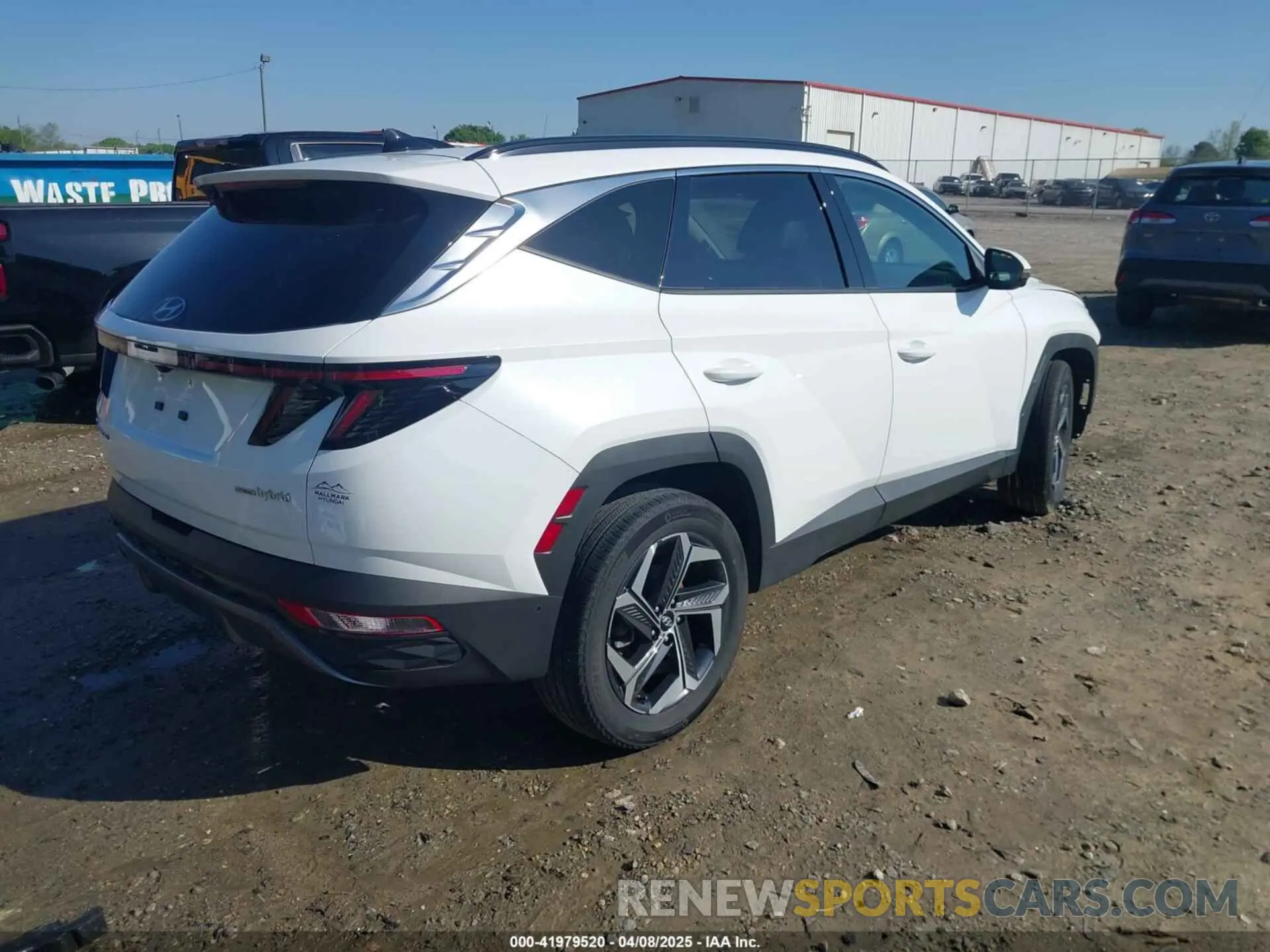 4 Photograph of a damaged car KM8JECA14NU079960 HYUNDAI TUCSON HYBRID 2022