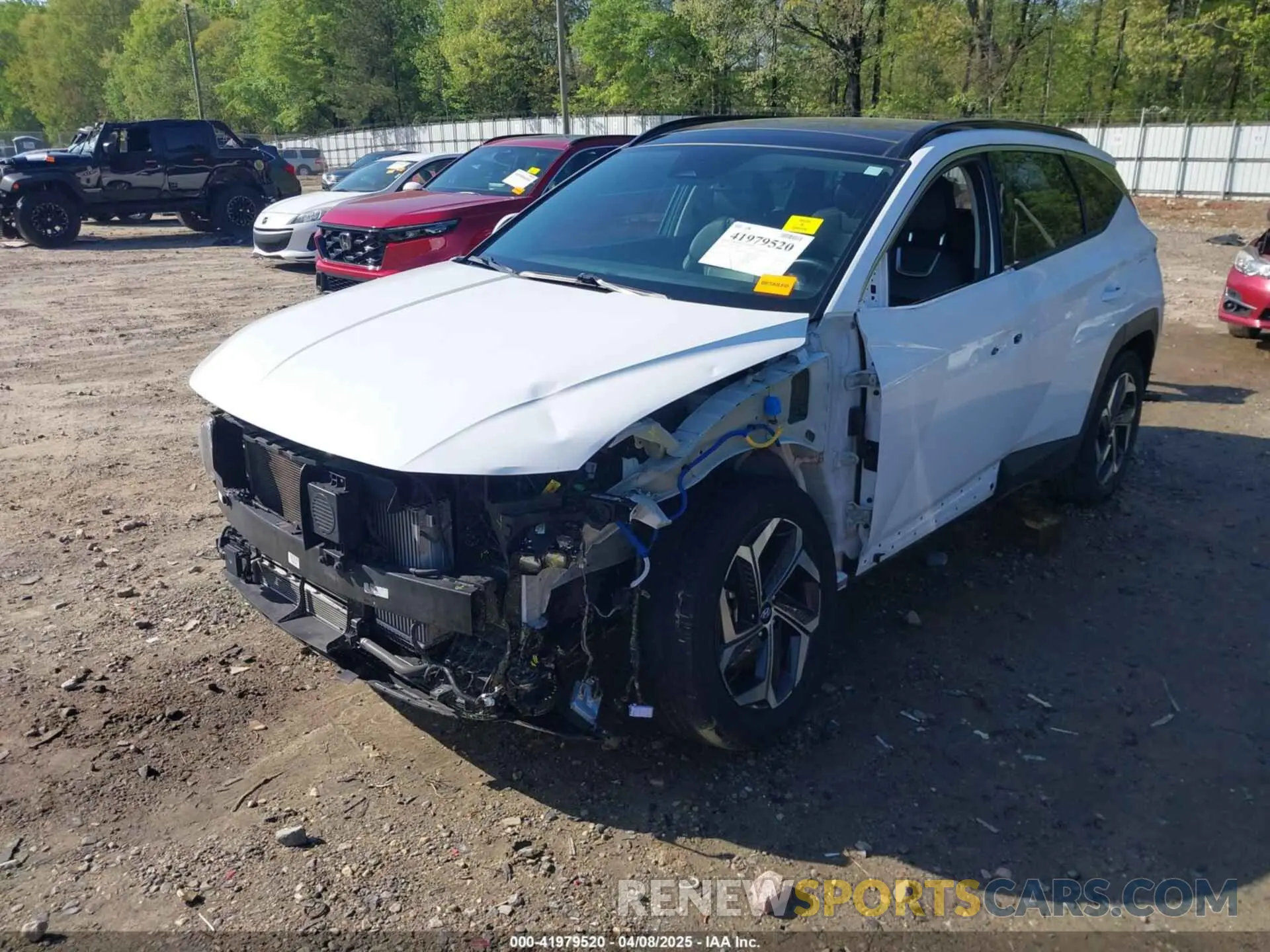 6 Photograph of a damaged car KM8JECA14NU079960 HYUNDAI TUCSON HYBRID 2022