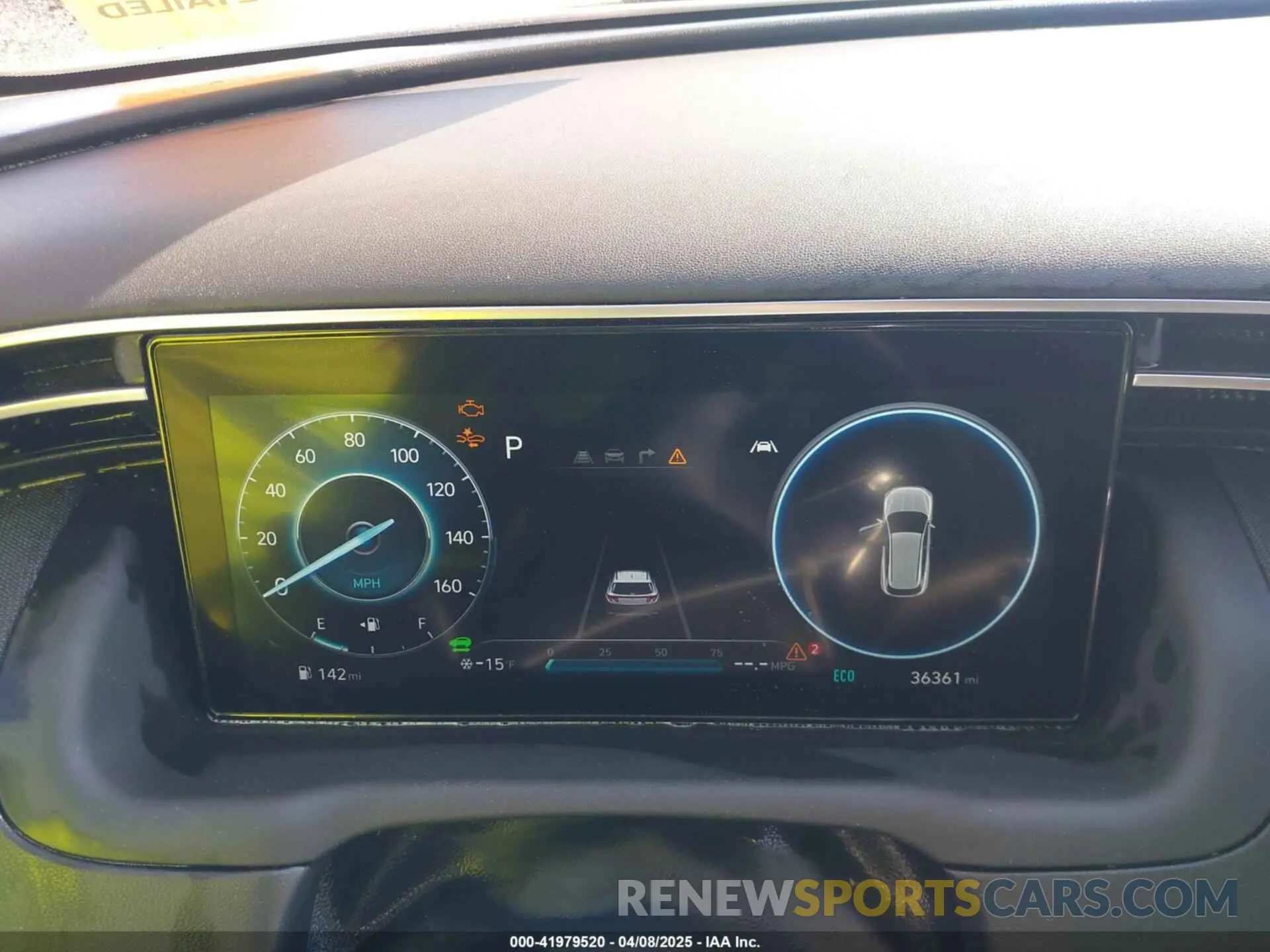 7 Photograph of a damaged car KM8JECA14NU079960 HYUNDAI TUCSON HYBRID 2022