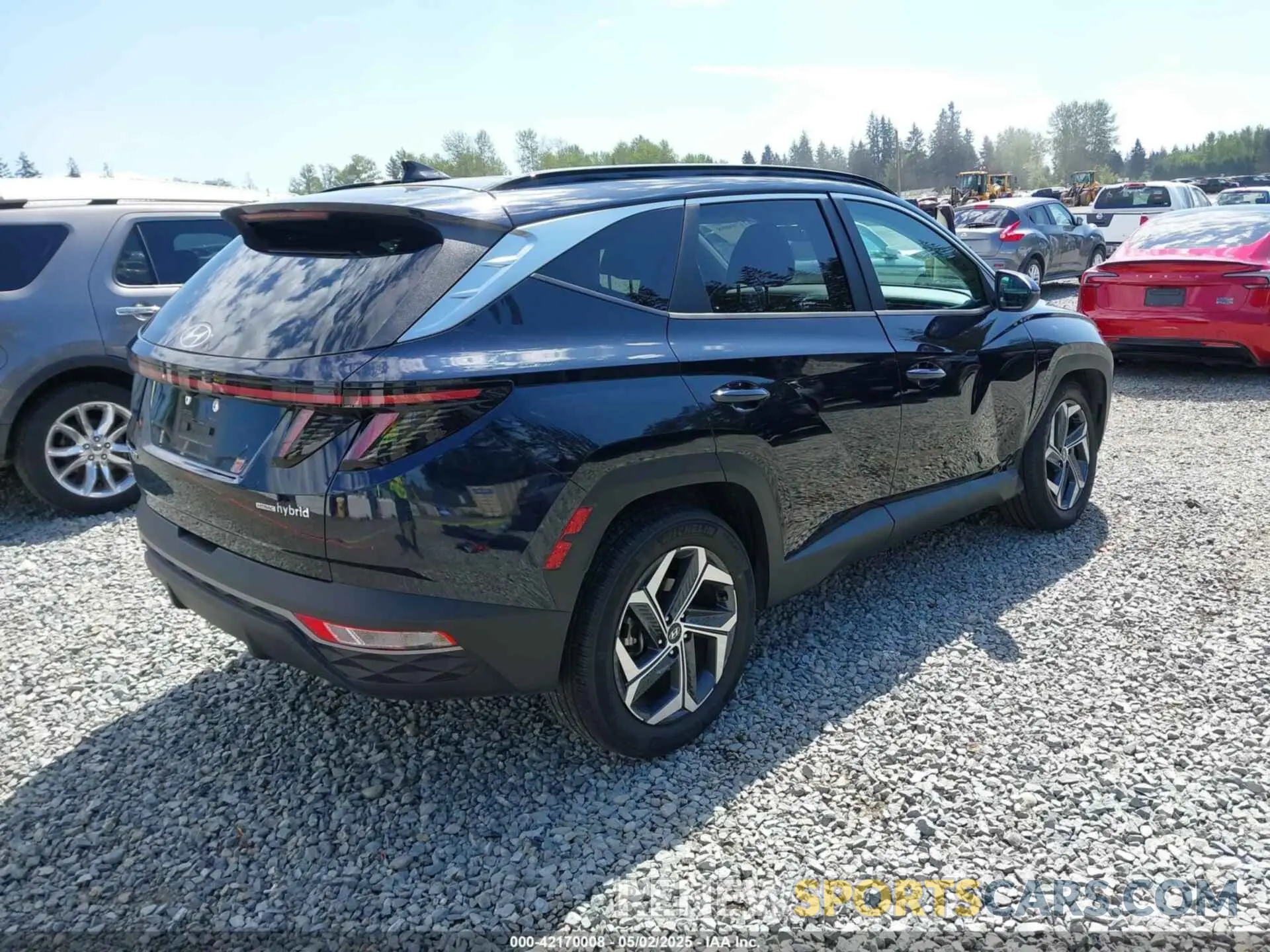 4 Photograph of a damaged car KM8JFCA11NU026291 HYUNDAI TUCSON HYBRID 2022
