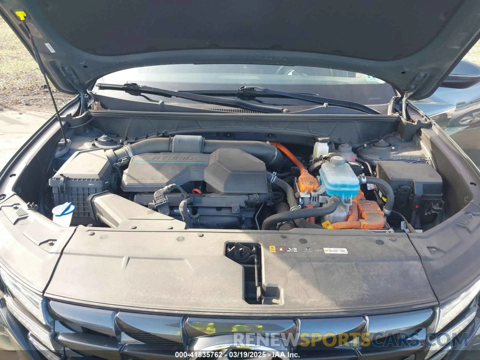 10 Photograph of a damaged car KM8JFCA11NU035850 HYUNDAI TUCSON HYBRID 2022