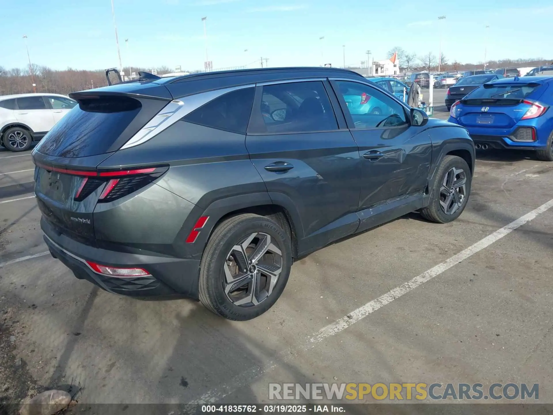 4 Photograph of a damaged car KM8JFCA11NU035850 HYUNDAI TUCSON HYBRID 2022