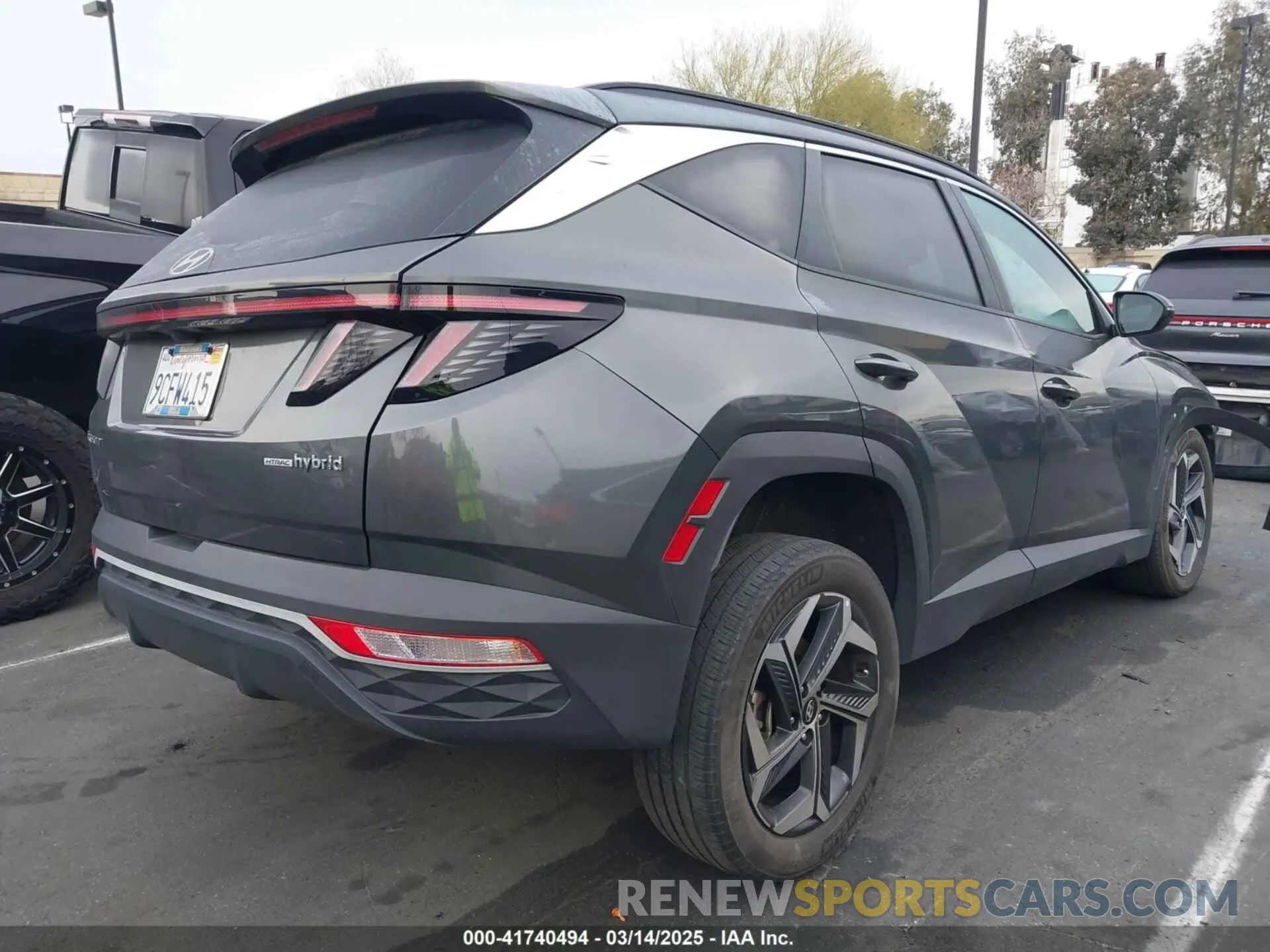 4 Photograph of a damaged car KM8JFCA11NU074986 HYUNDAI TUCSON HYBRID 2022