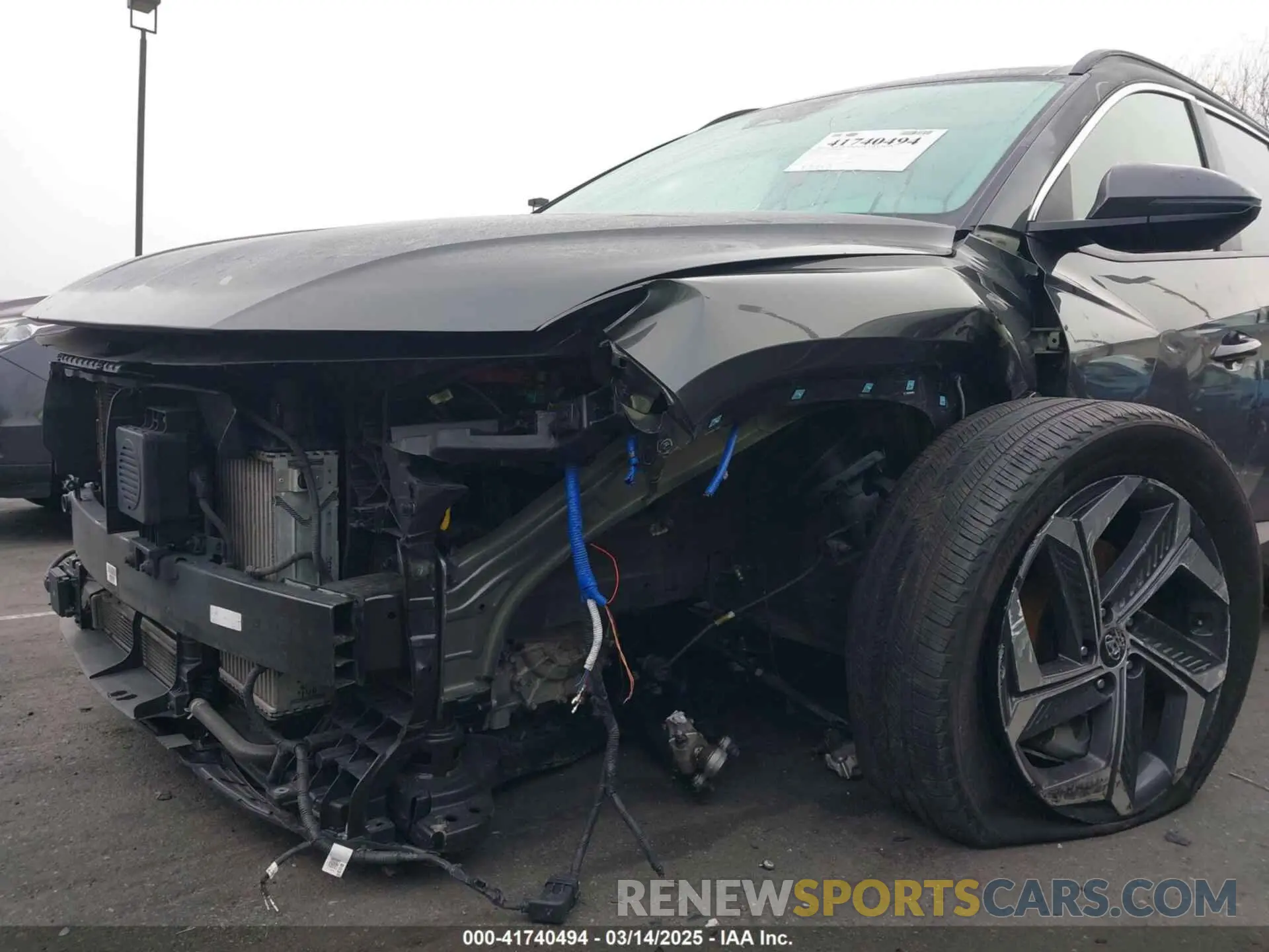 6 Photograph of a damaged car KM8JFCA11NU074986 HYUNDAI TUCSON HYBRID 2022