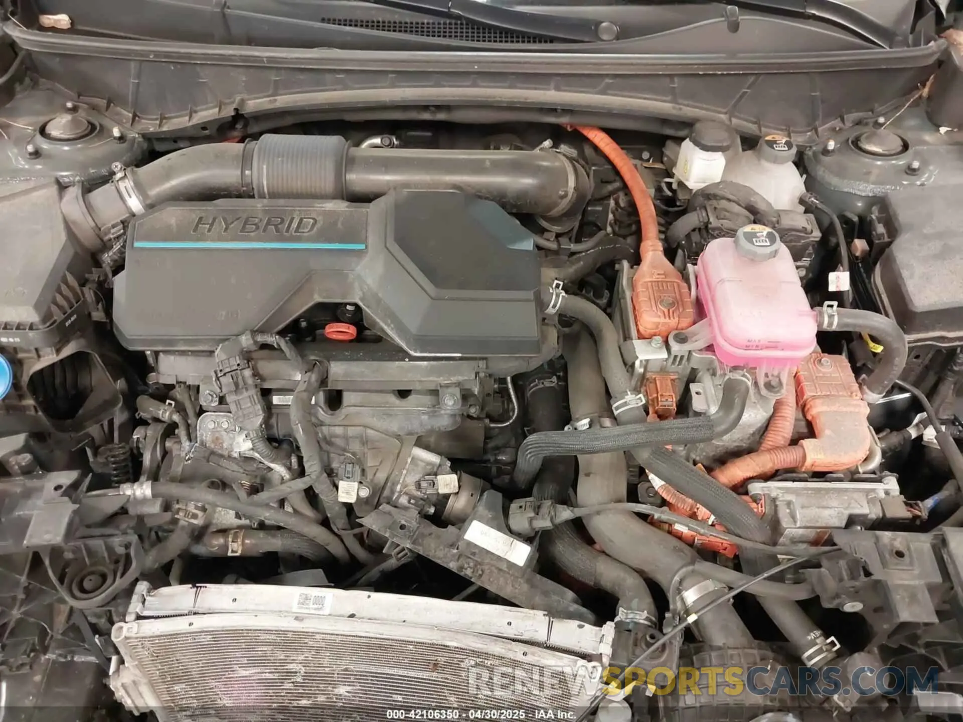 10 Photograph of a damaged car KM8JFCA11NU080691 HYUNDAI TUCSON HYBRID 2022