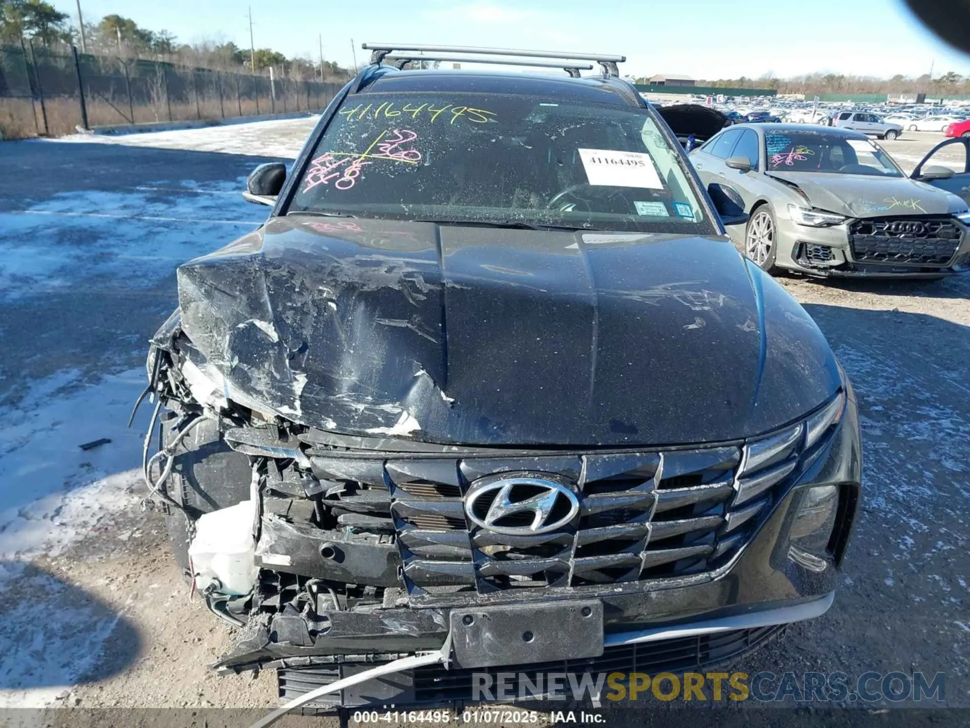 11 Photograph of a damaged car KM8JFCA12NU039907 HYUNDAI TUCSON HYBRID 2022