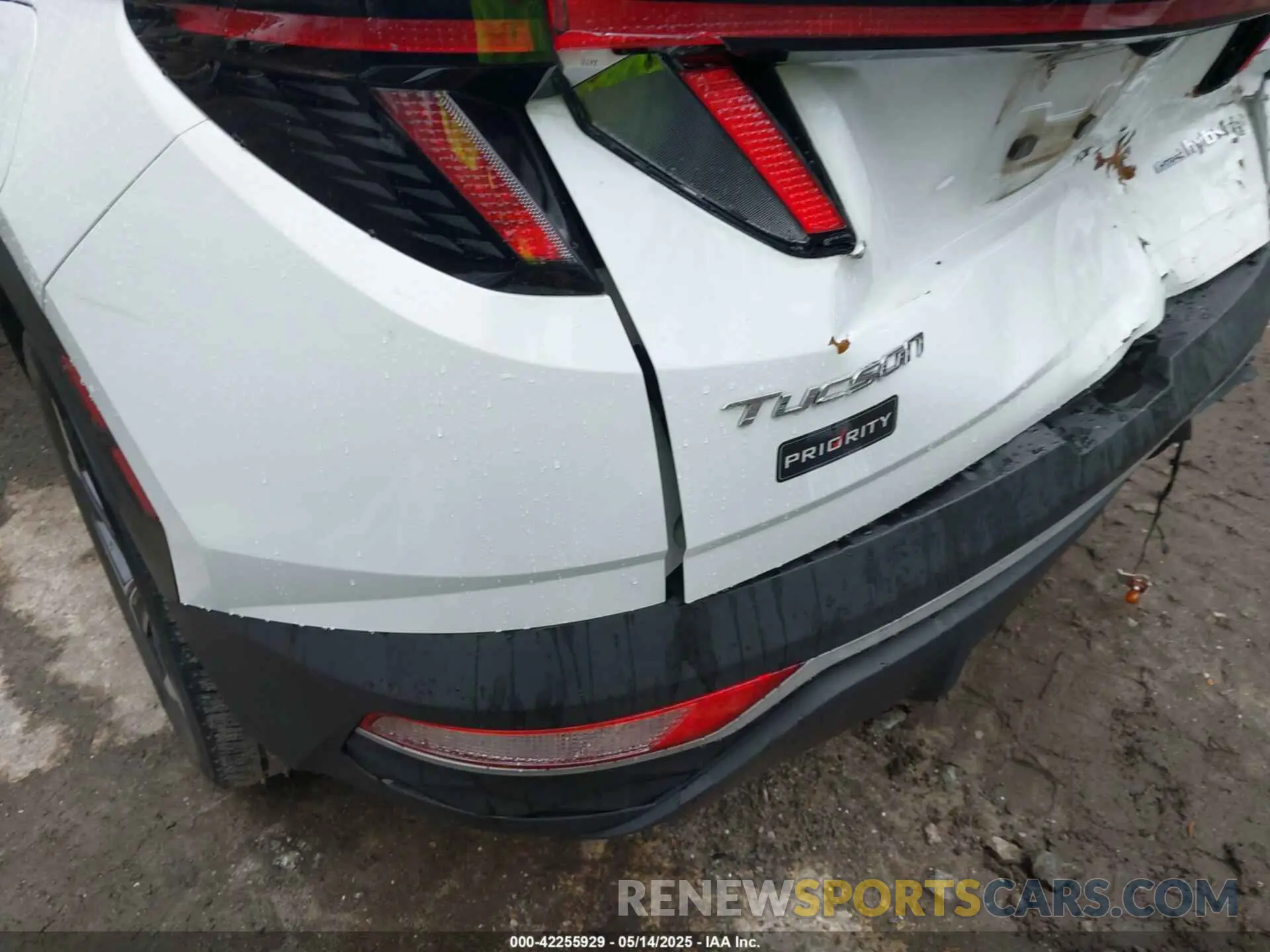 6 Photograph of a damaged car KM8JFCA12NU060272 HYUNDAI TUCSON HYBRID 2022