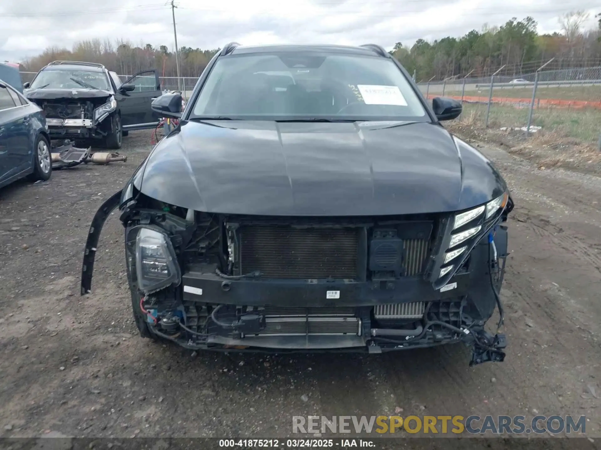 13 Photograph of a damaged car KM8JFCA15NU015911 HYUNDAI TUCSON HYBRID 2022