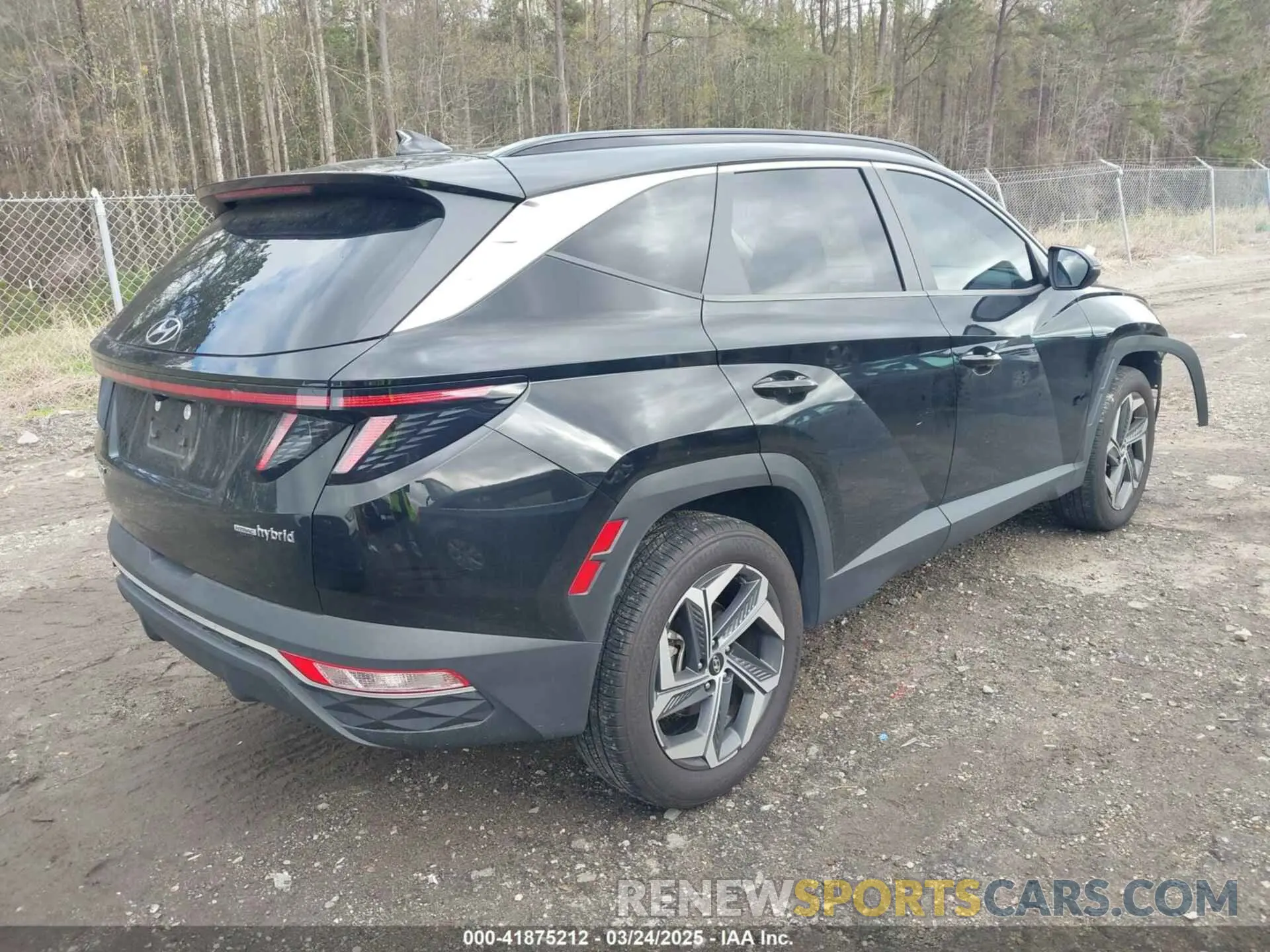 4 Photograph of a damaged car KM8JFCA15NU015911 HYUNDAI TUCSON HYBRID 2022