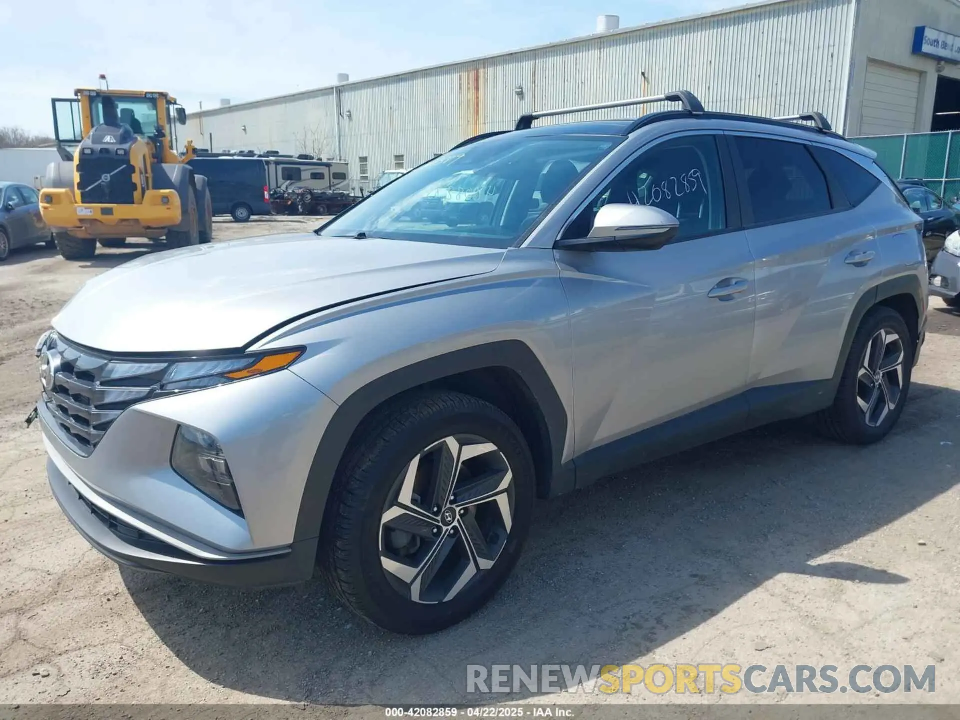 2 Photograph of a damaged car KM8JFCA15NU050688 HYUNDAI TUCSON HYBRID 2022