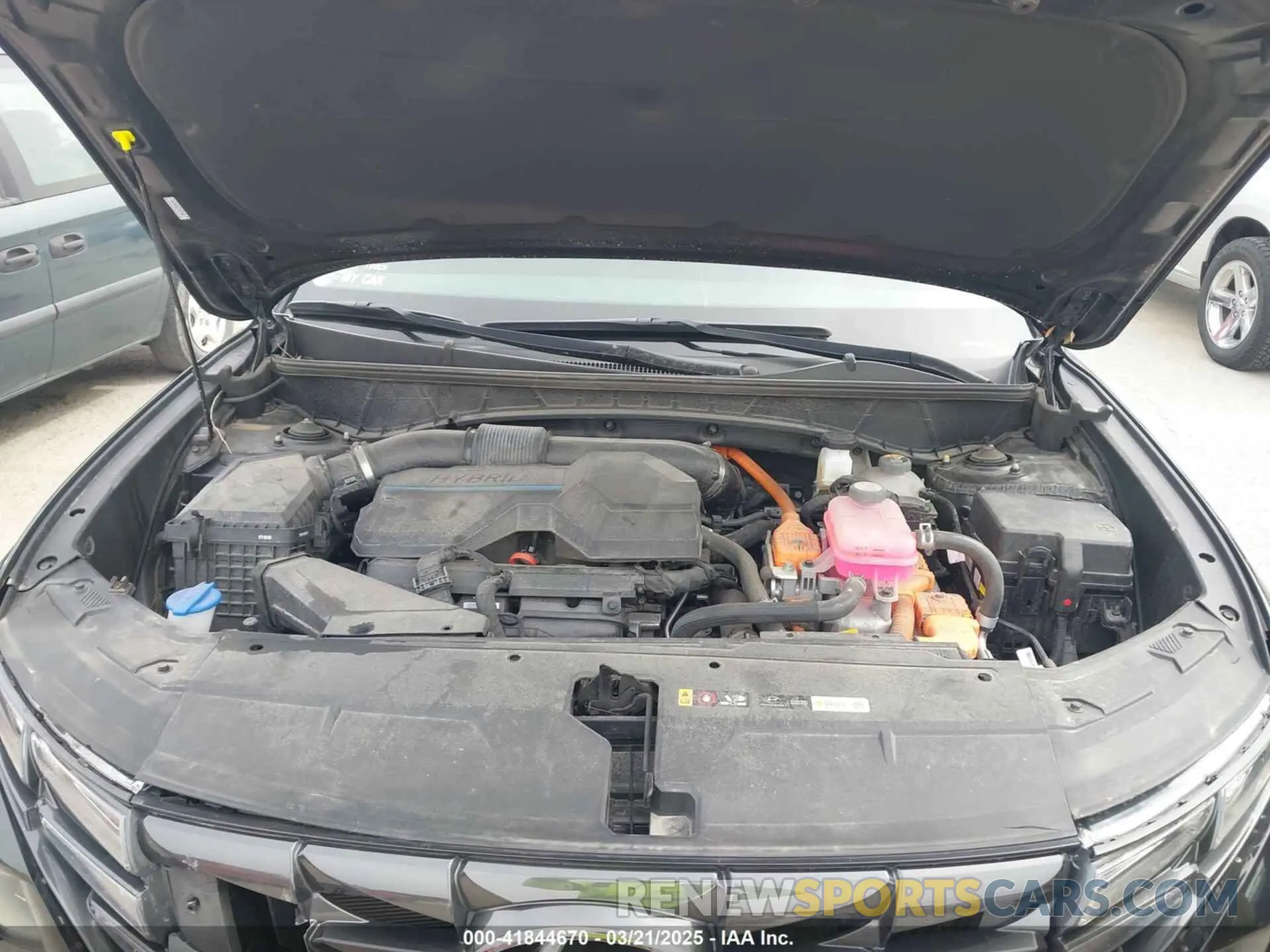 10 Photograph of a damaged car KM8JFCA17NU041846 HYUNDAI TUCSON HYBRID 2022