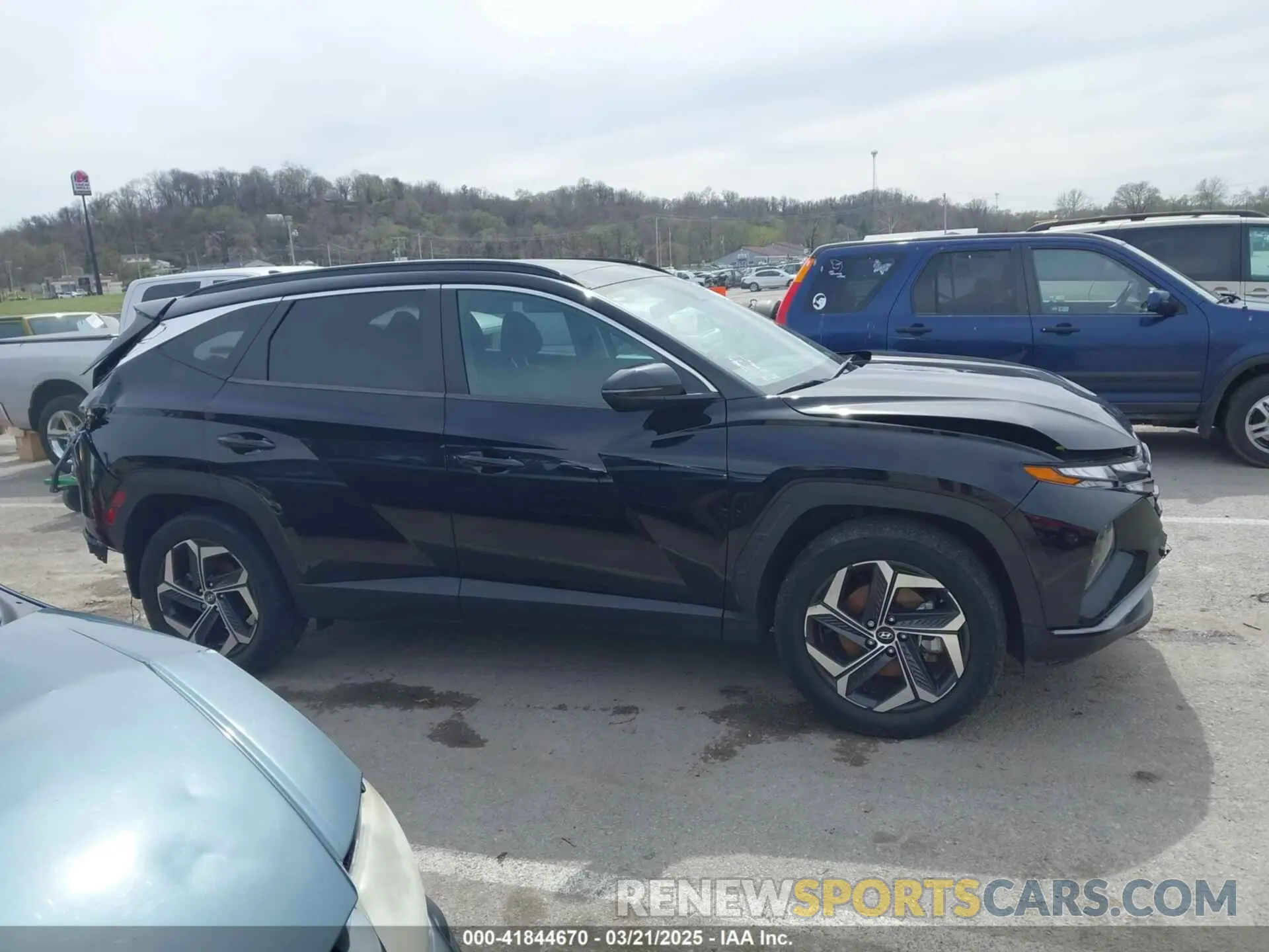 14 Photograph of a damaged car KM8JFCA17NU041846 HYUNDAI TUCSON HYBRID 2022