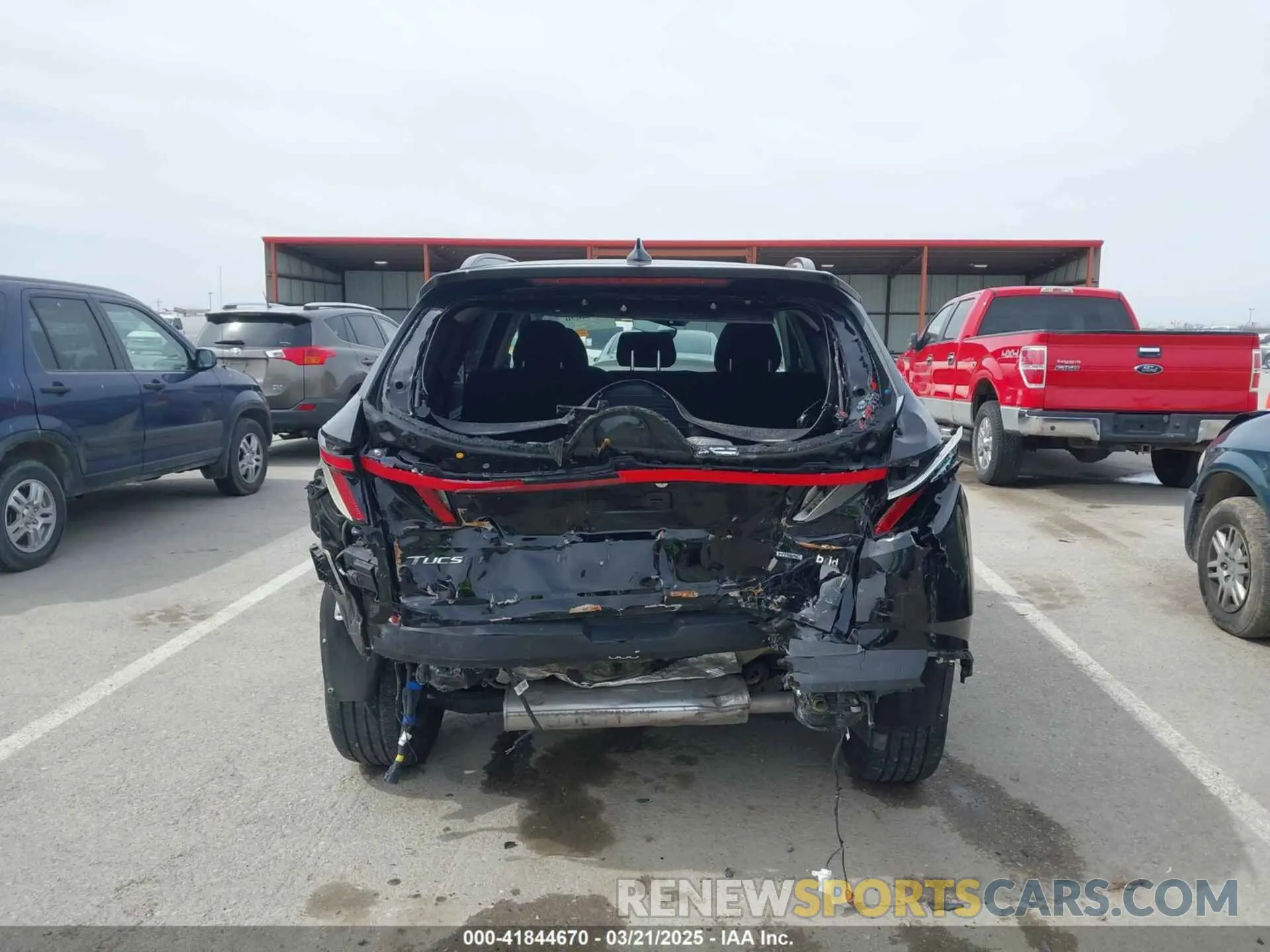 17 Photograph of a damaged car KM8JFCA17NU041846 HYUNDAI TUCSON HYBRID 2022
