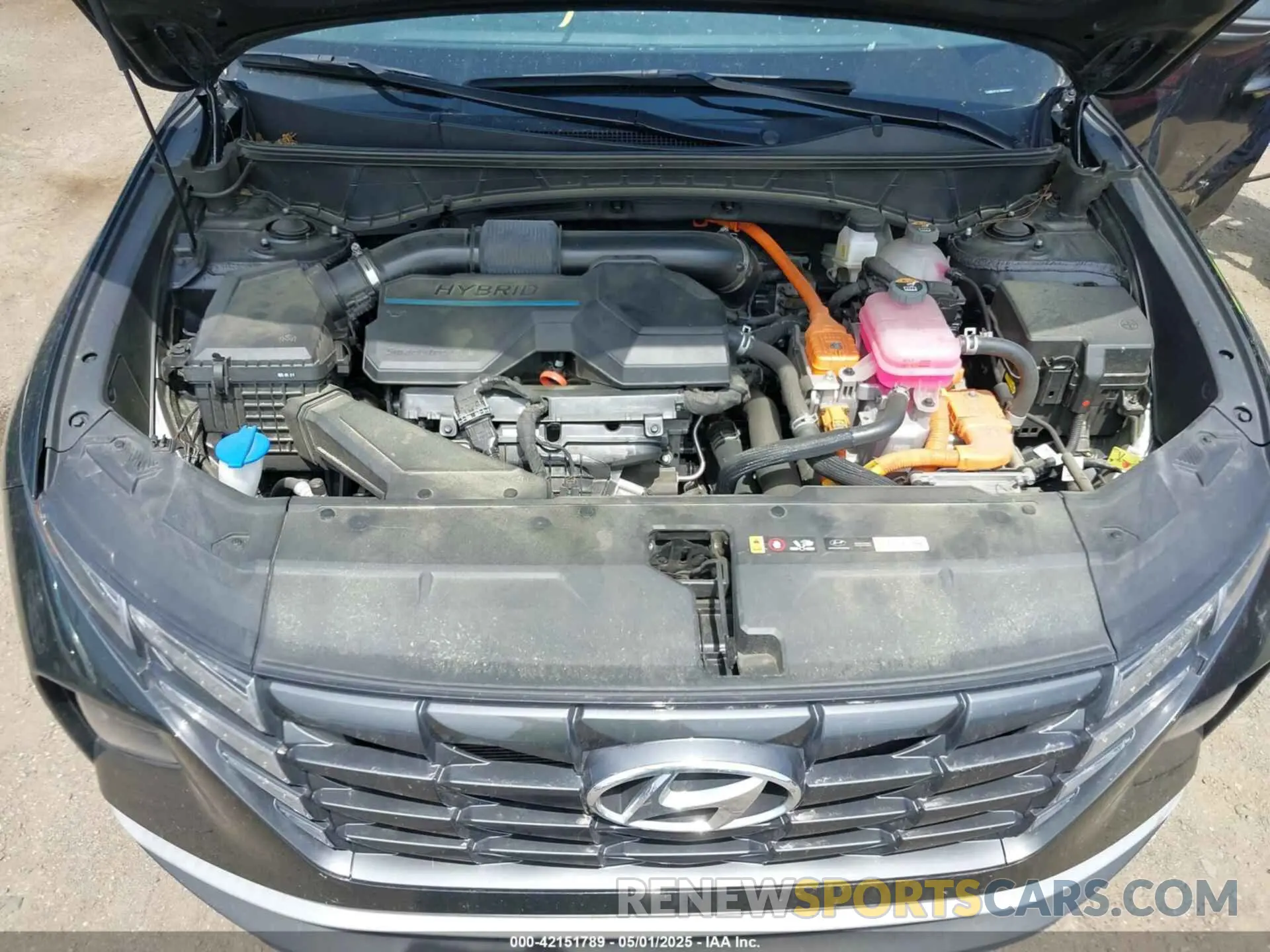 10 Photograph of a damaged car KM8JFCA17NU079013 HYUNDAI TUCSON HYBRID 2022