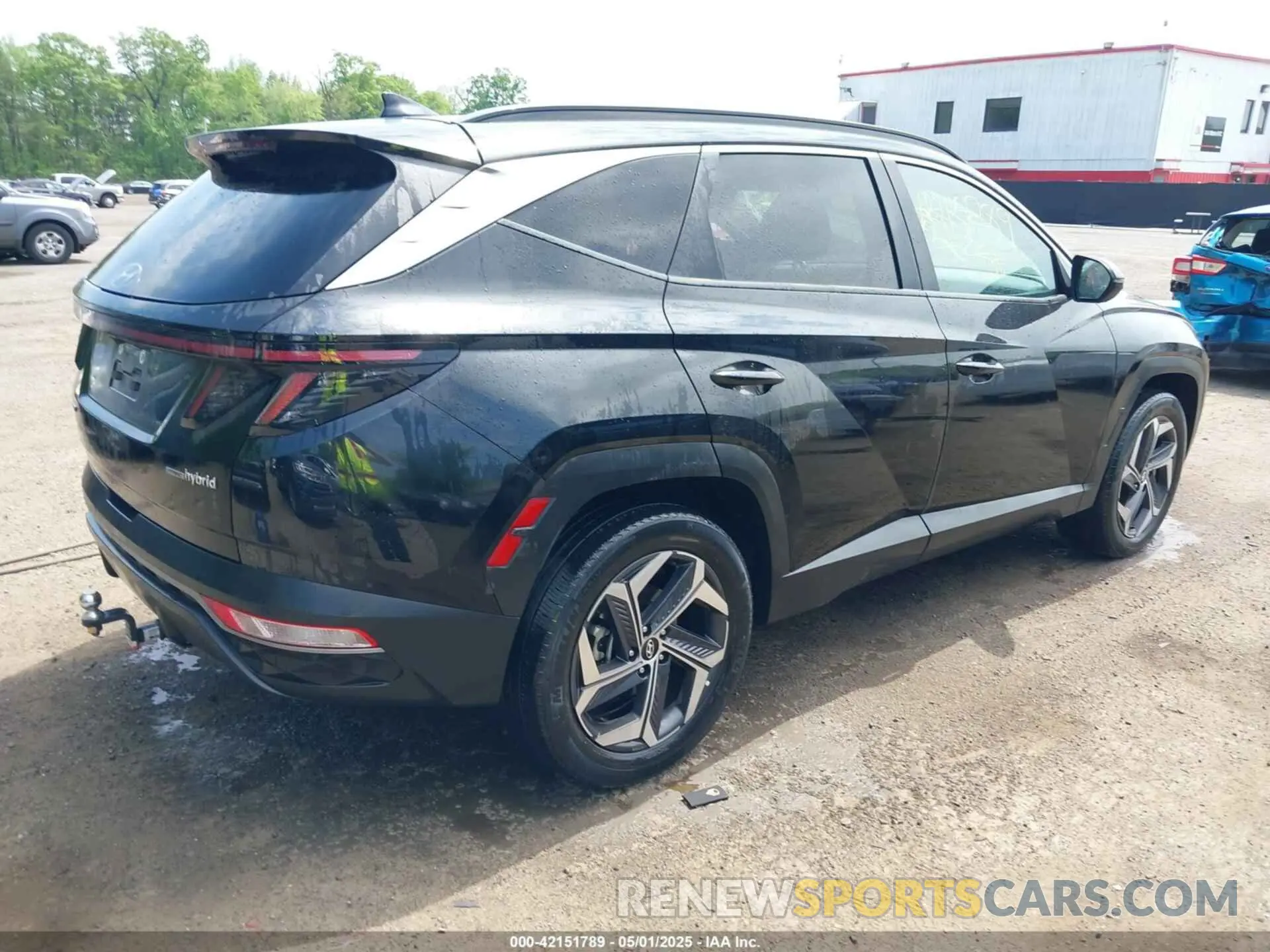 4 Photograph of a damaged car KM8JFCA17NU079013 HYUNDAI TUCSON HYBRID 2022
