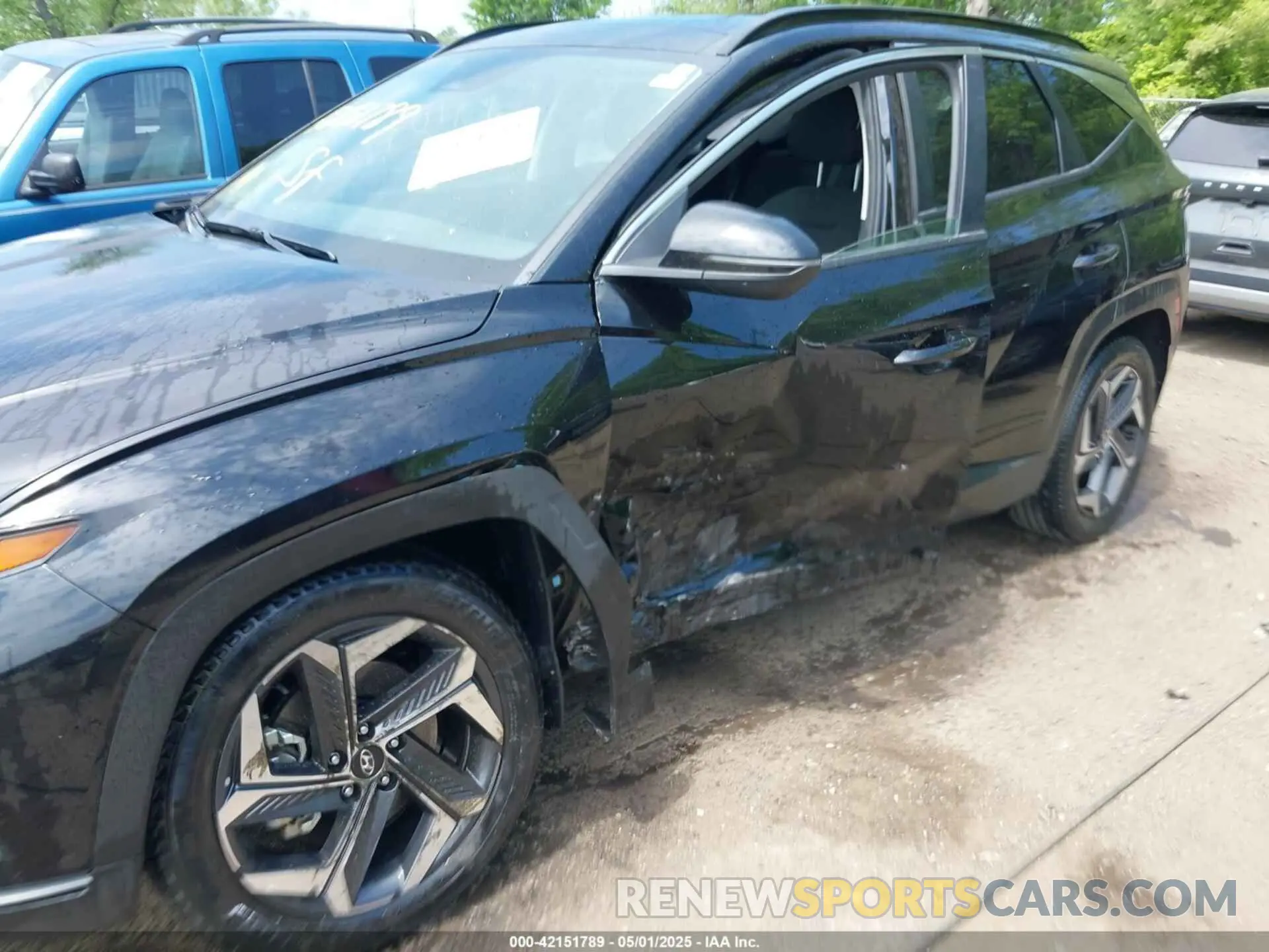 6 Photograph of a damaged car KM8JFCA17NU079013 HYUNDAI TUCSON HYBRID 2022
