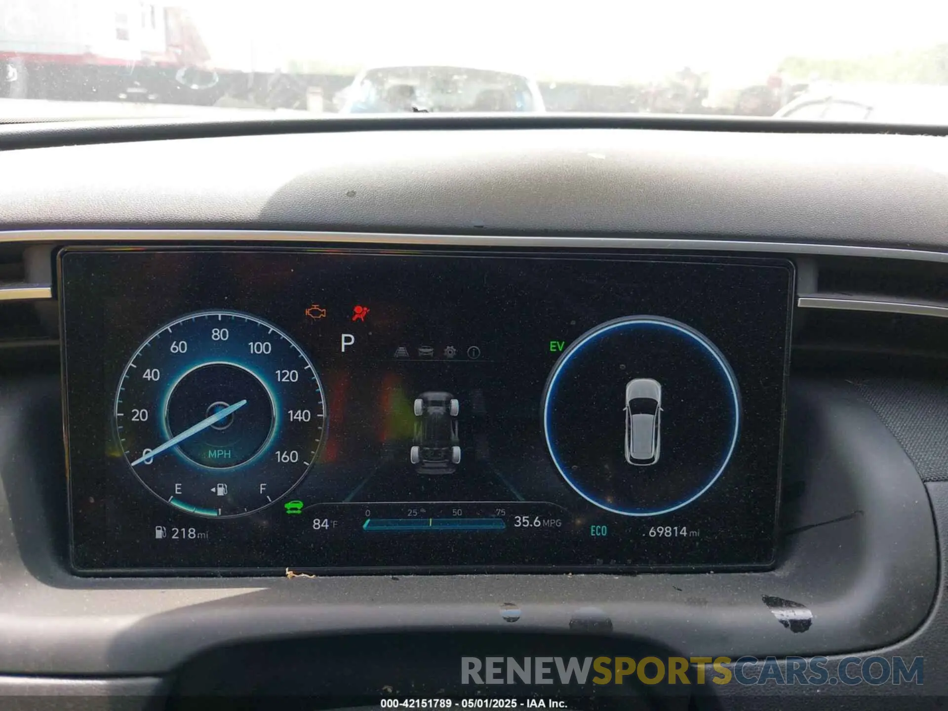 7 Photograph of a damaged car KM8JFCA17NU079013 HYUNDAI TUCSON HYBRID 2022