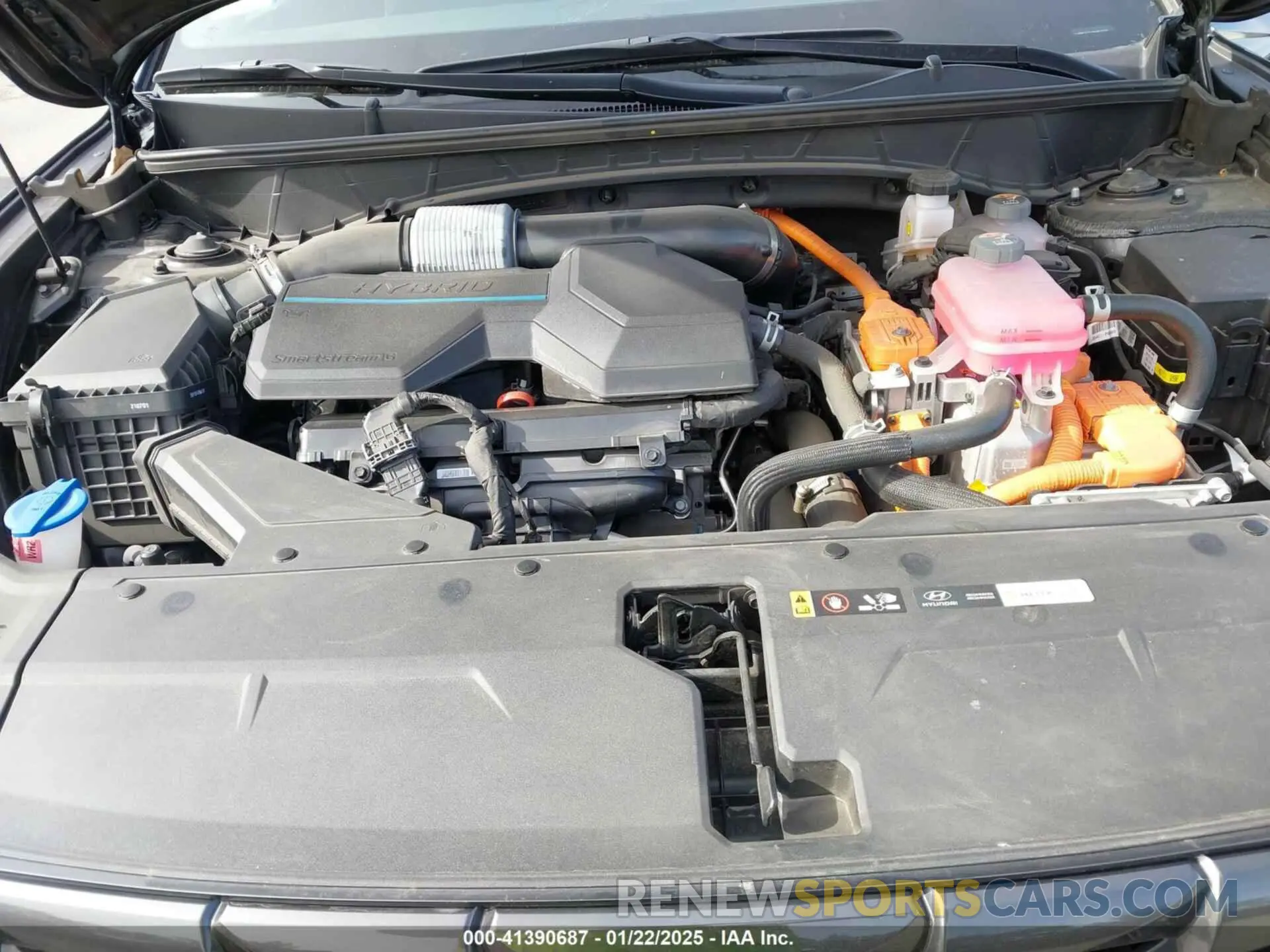 10 Photograph of a damaged car KM8JFCA18NU026370 HYUNDAI TUCSON HYBRID 2022