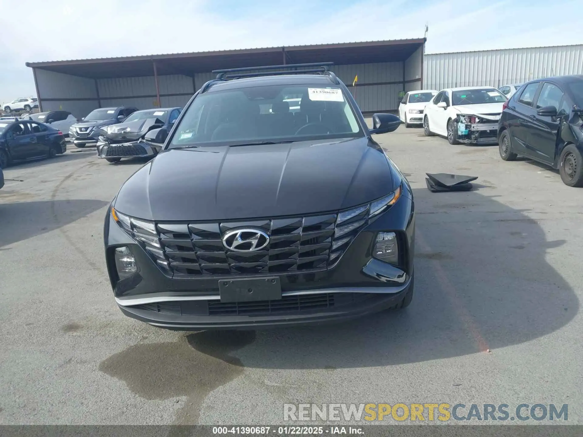 13 Photograph of a damaged car KM8JFCA18NU026370 HYUNDAI TUCSON HYBRID 2022