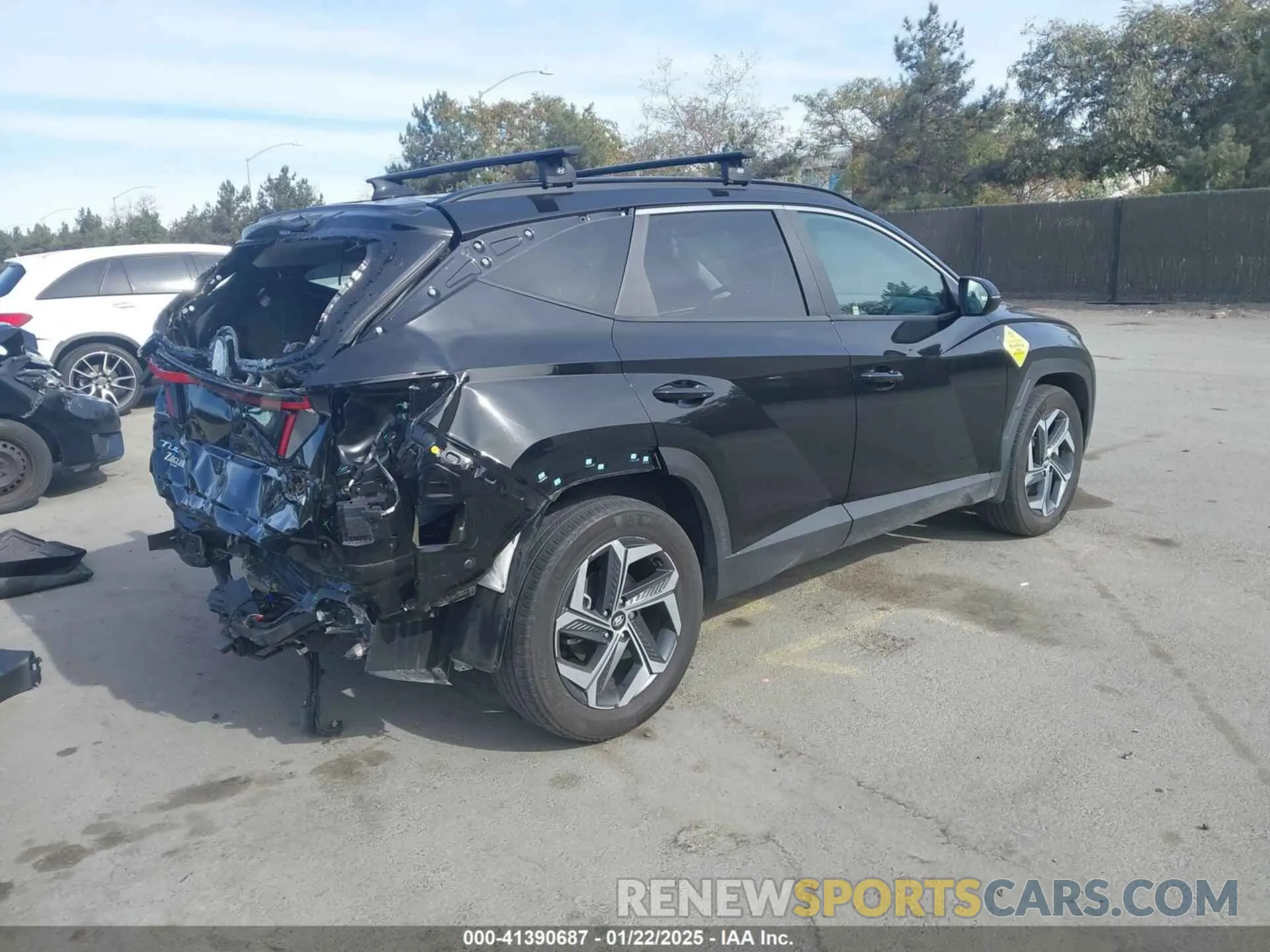 4 Photograph of a damaged car KM8JFCA18NU026370 HYUNDAI TUCSON HYBRID 2022