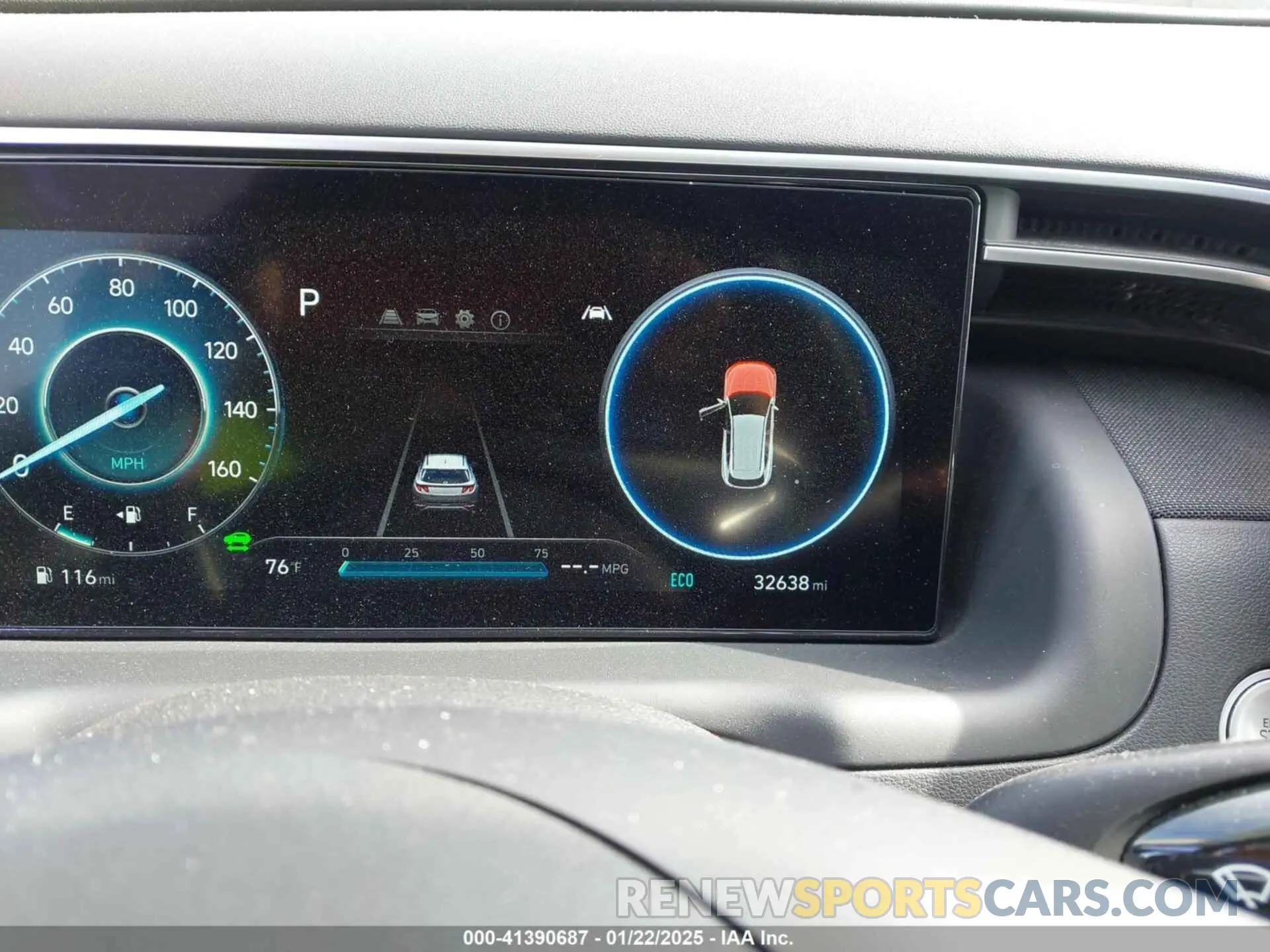 7 Photograph of a damaged car KM8JFCA18NU026370 HYUNDAI TUCSON HYBRID 2022