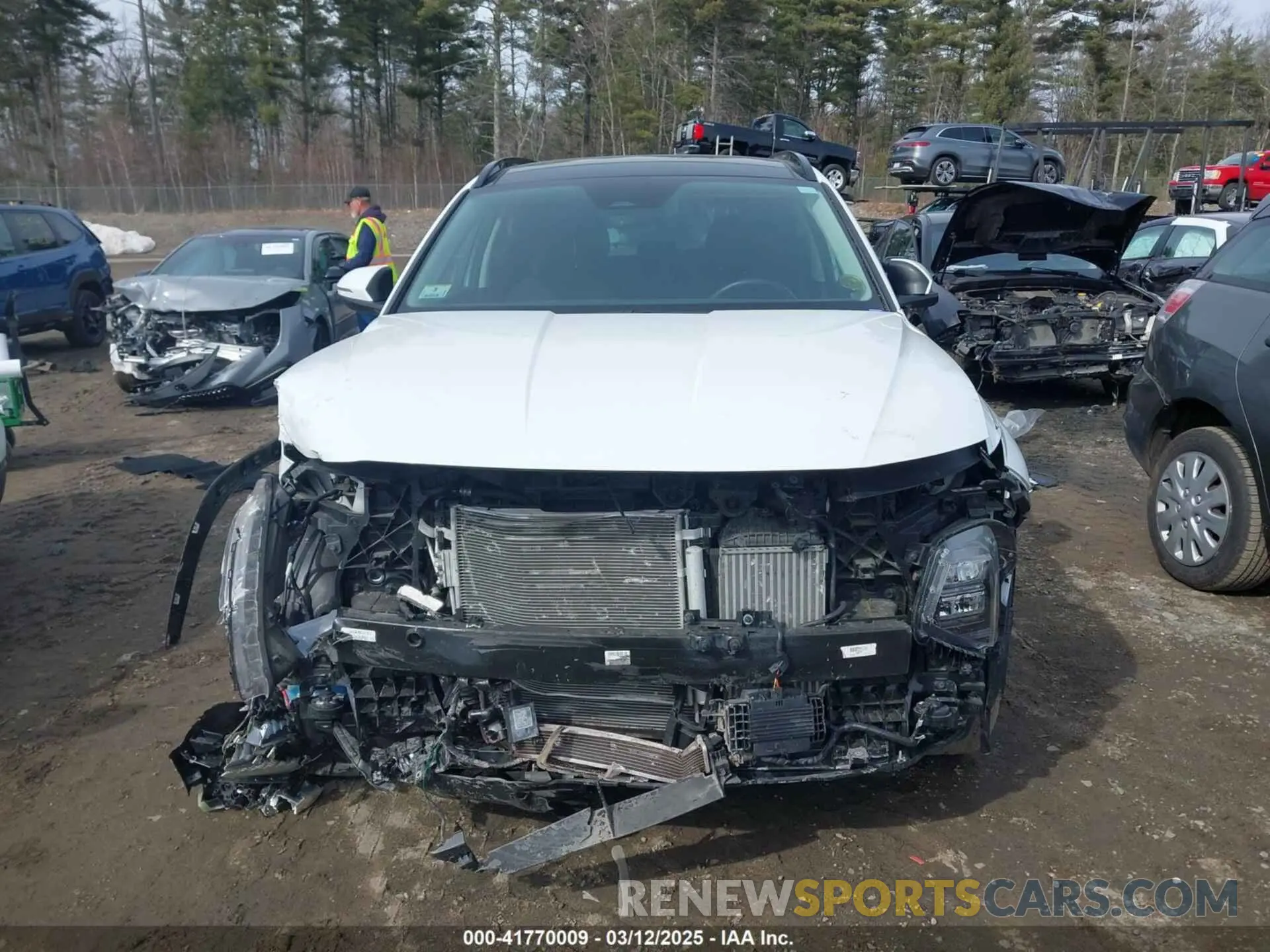 13 Photograph of a damaged car KM8JFCA18NU049213 HYUNDAI TUCSON HYBRID 2022