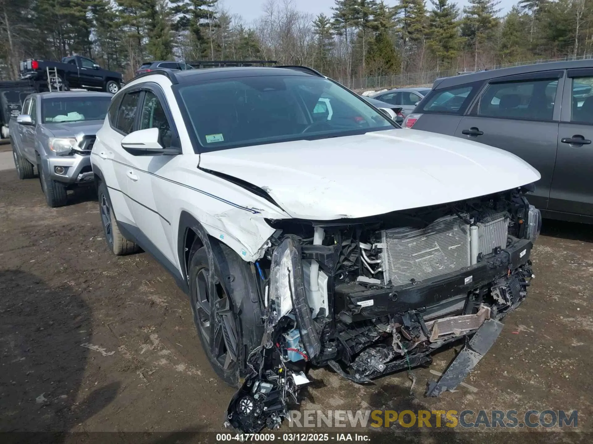6 Photograph of a damaged car KM8JFCA18NU049213 HYUNDAI TUCSON HYBRID 2022
