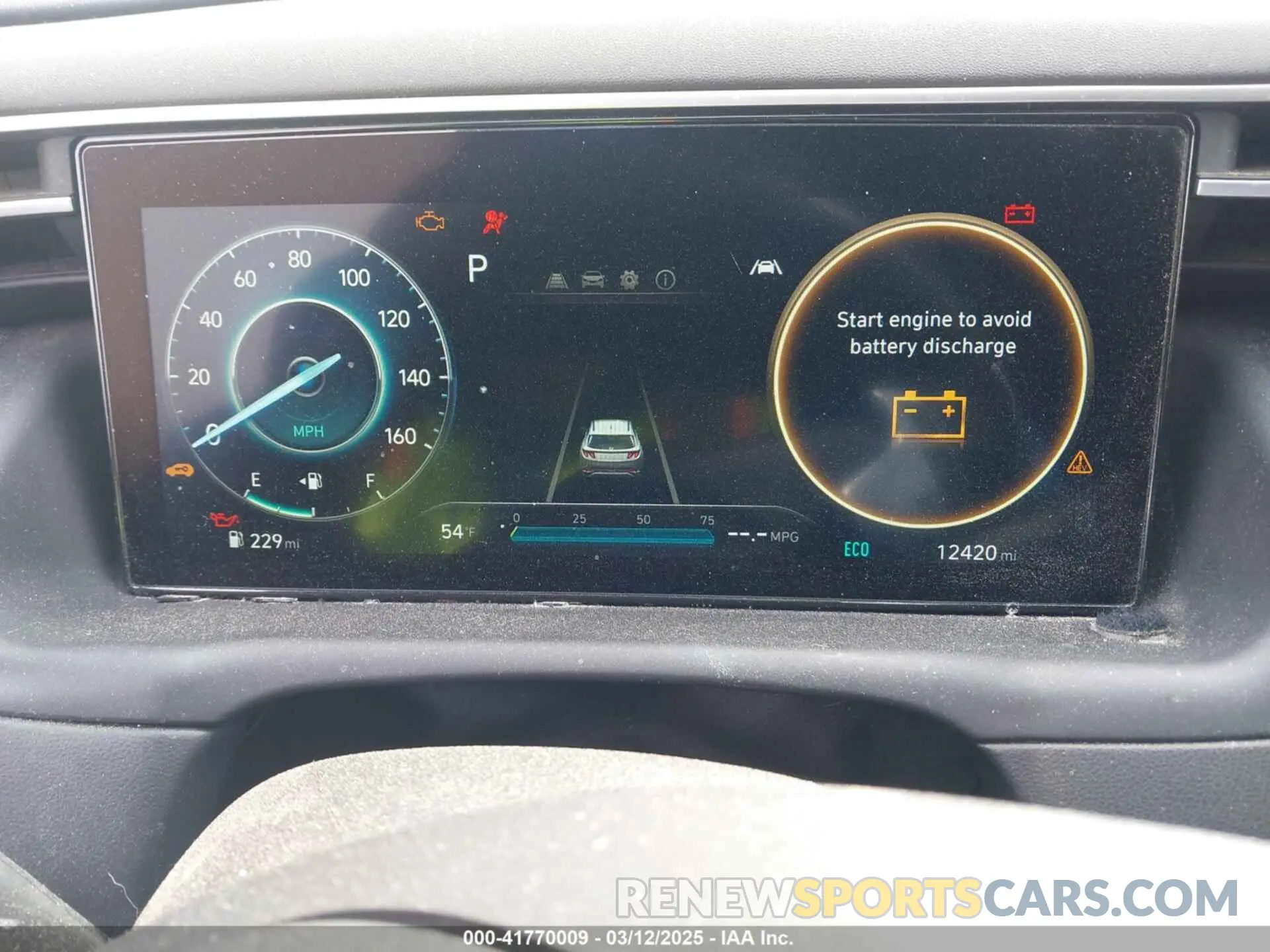 7 Photograph of a damaged car KM8JFCA18NU049213 HYUNDAI TUCSON HYBRID 2022