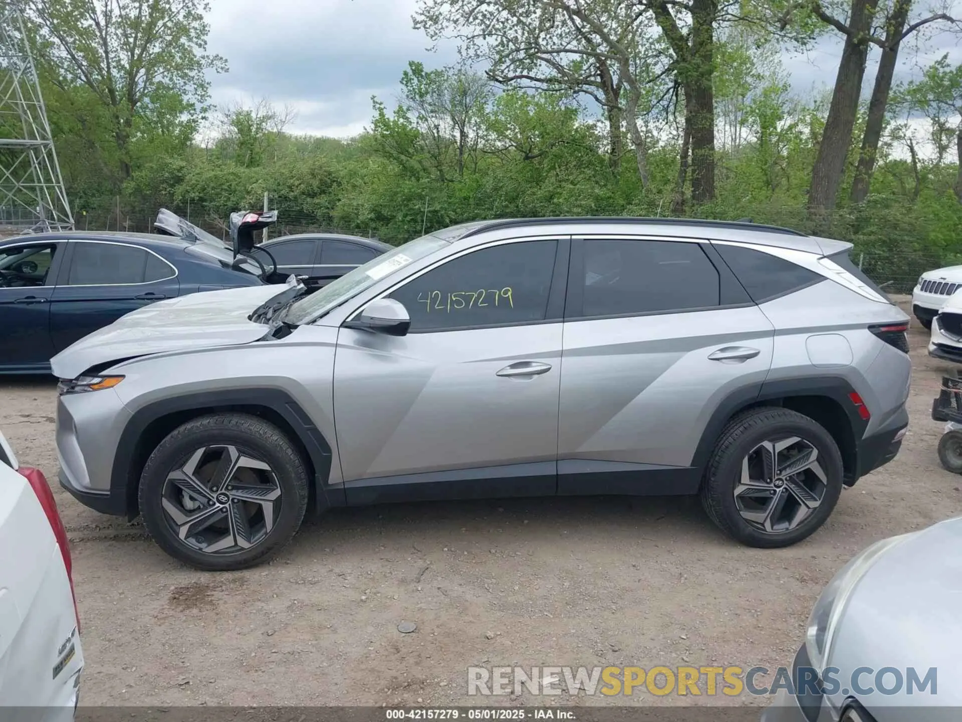 14 Photograph of a damaged car KM8JFCA18NU056372 HYUNDAI TUCSON HYBRID 2022