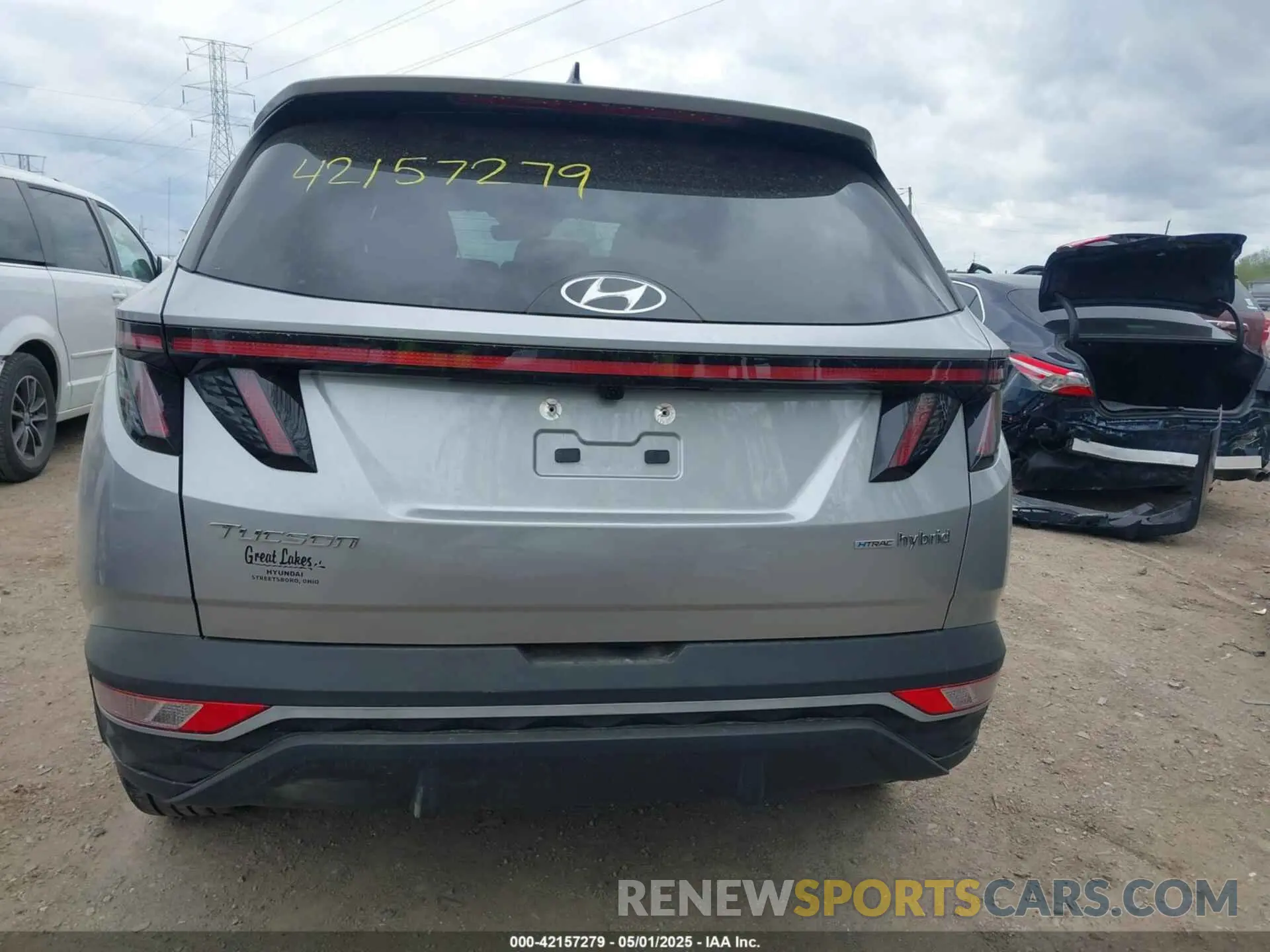16 Photograph of a damaged car KM8JFCA18NU056372 HYUNDAI TUCSON HYBRID 2022