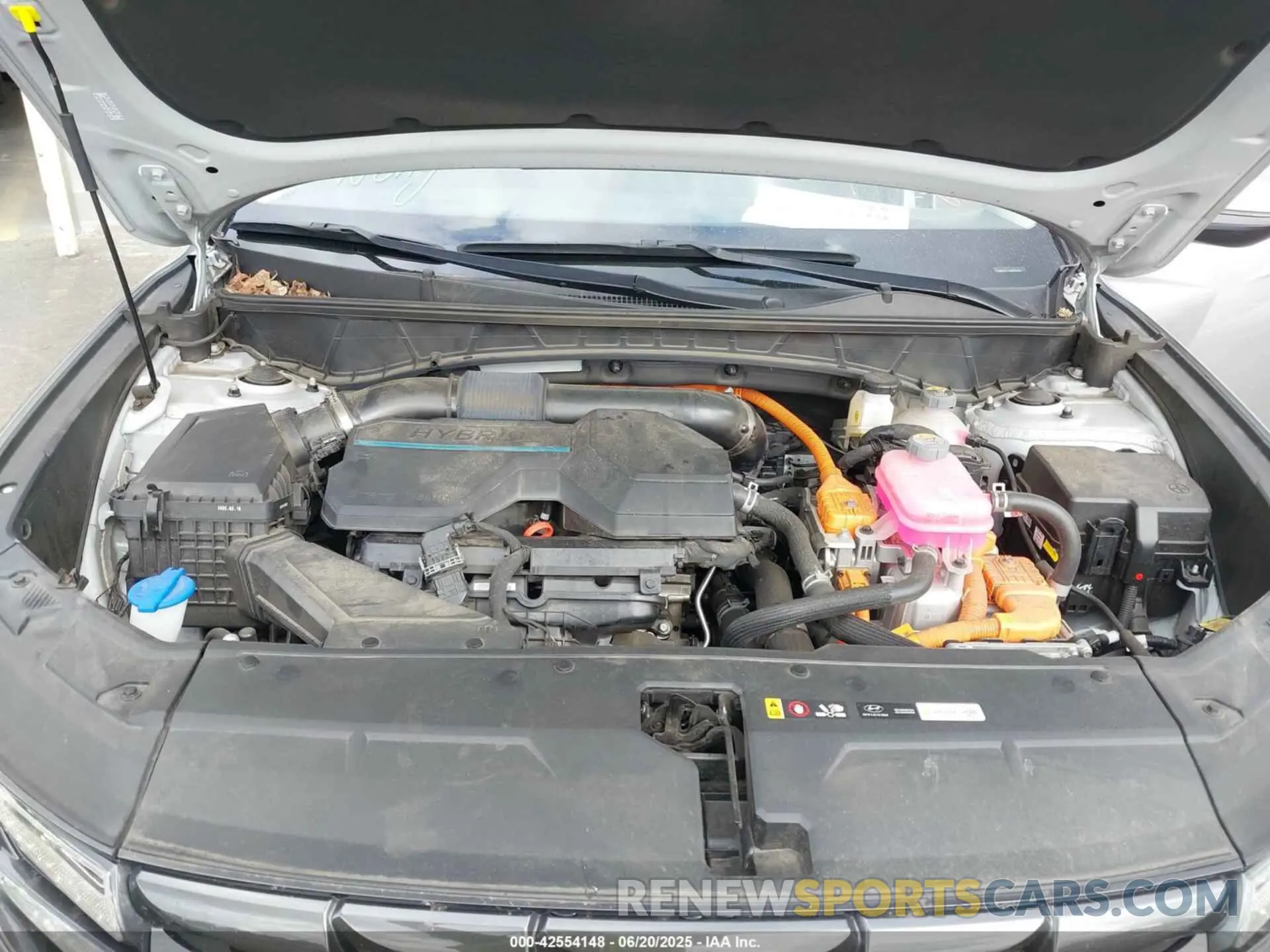 10 Photograph of a damaged car KM8JFCA18NU058493 HYUNDAI TUCSON HYBRID 2022