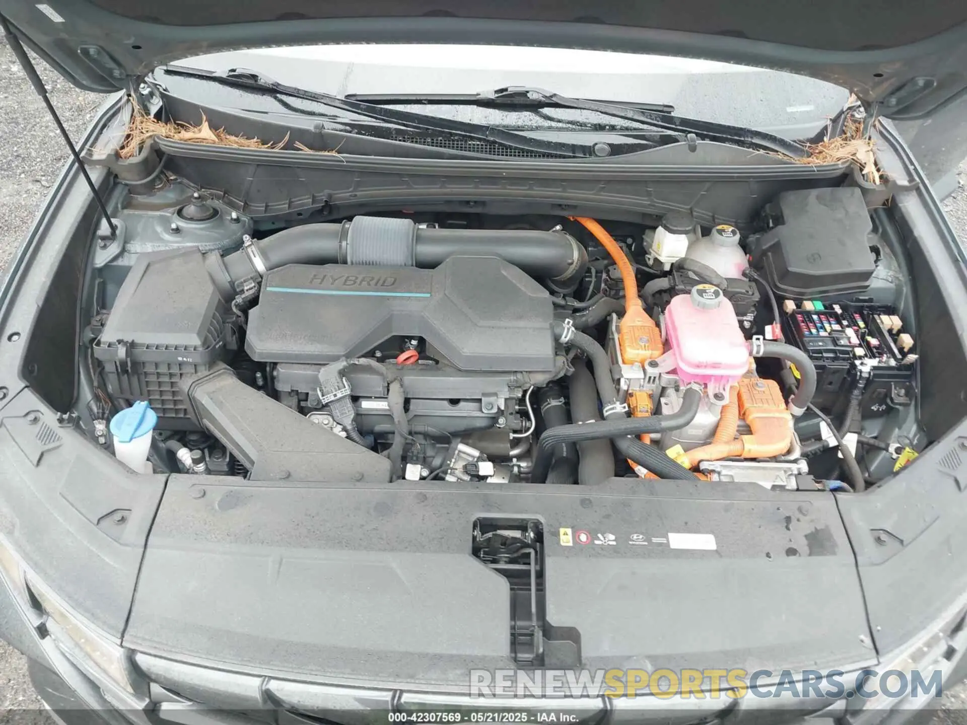 10 Photograph of a damaged car KM8JFCA18NU065279 HYUNDAI TUCSON HYBRID 2022