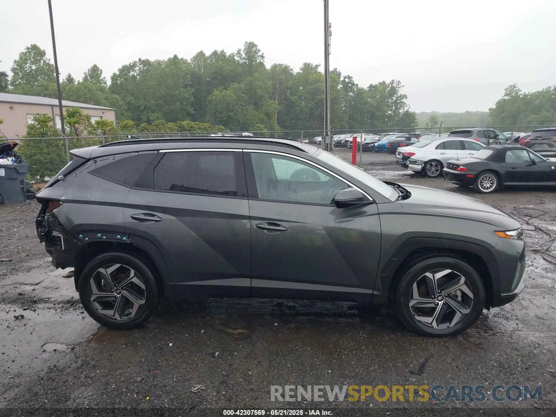 14 Photograph of a damaged car KM8JFCA18NU065279 HYUNDAI TUCSON HYBRID 2022