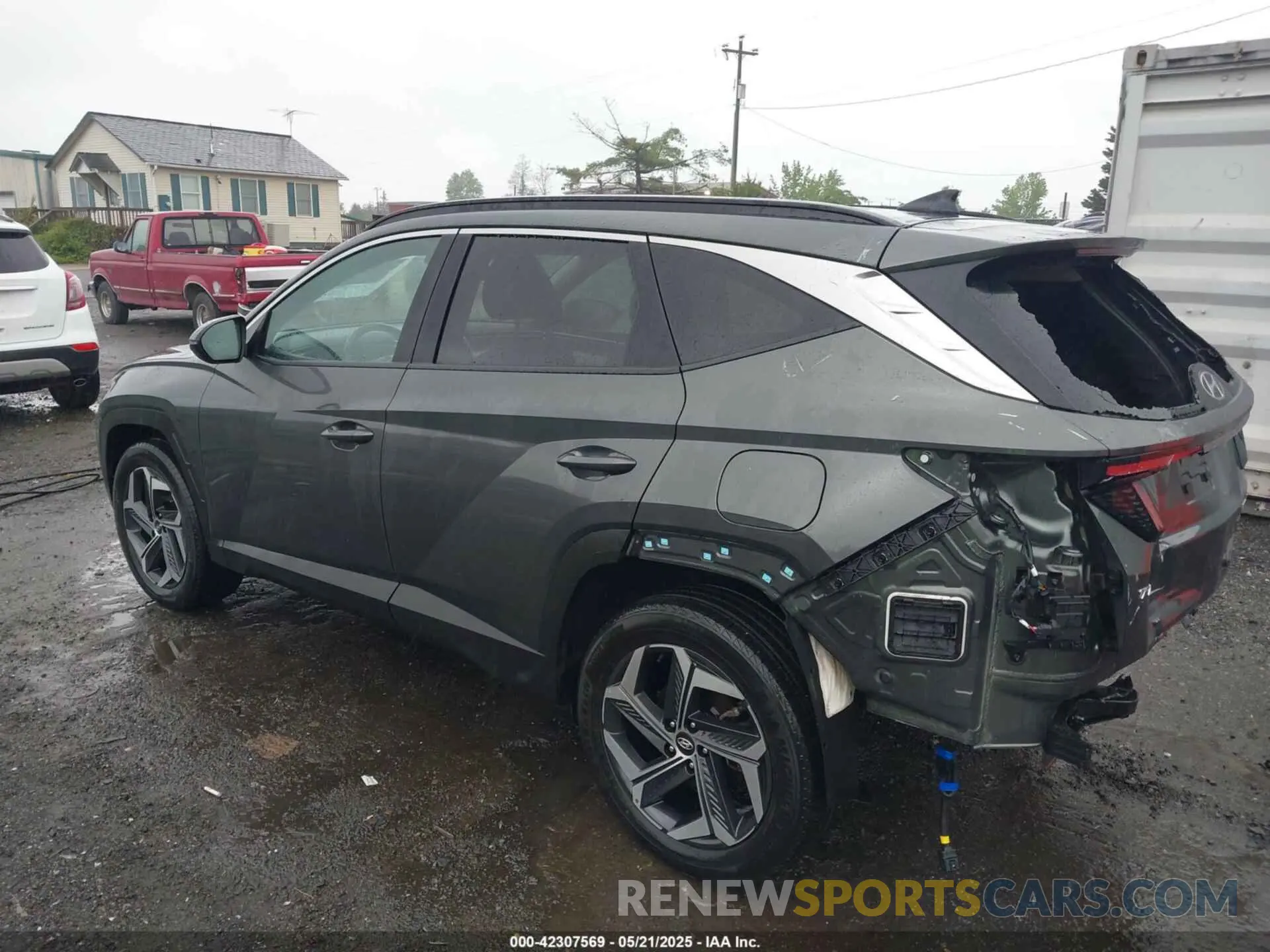 3 Photograph of a damaged car KM8JFCA18NU065279 HYUNDAI TUCSON HYBRID 2022