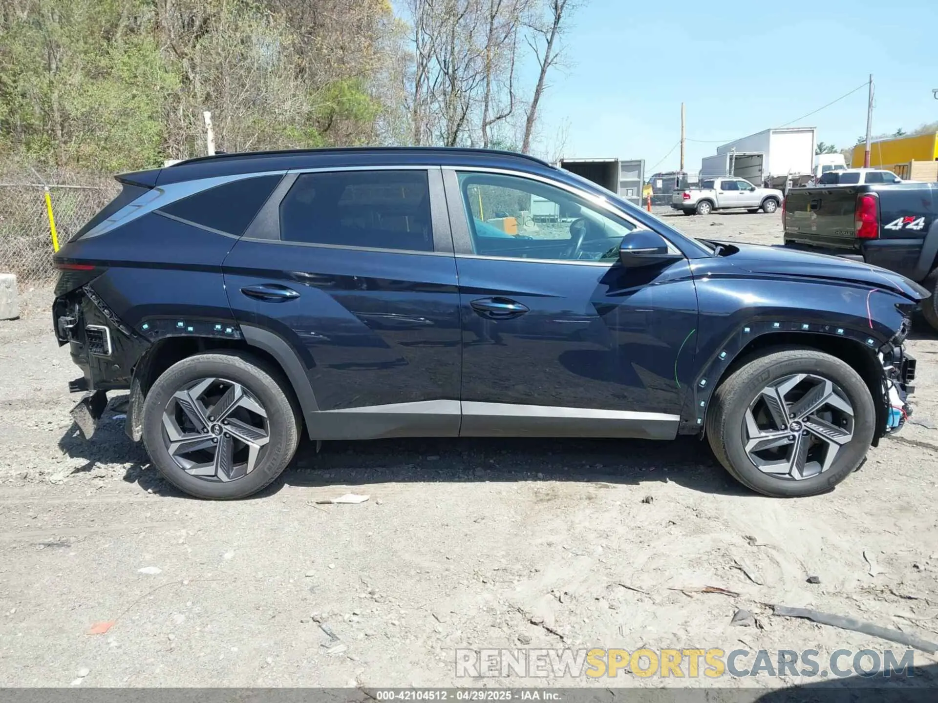 13 Photograph of a damaged car KM8JFCA18NU080719 HYUNDAI TUCSON HYBRID 2022