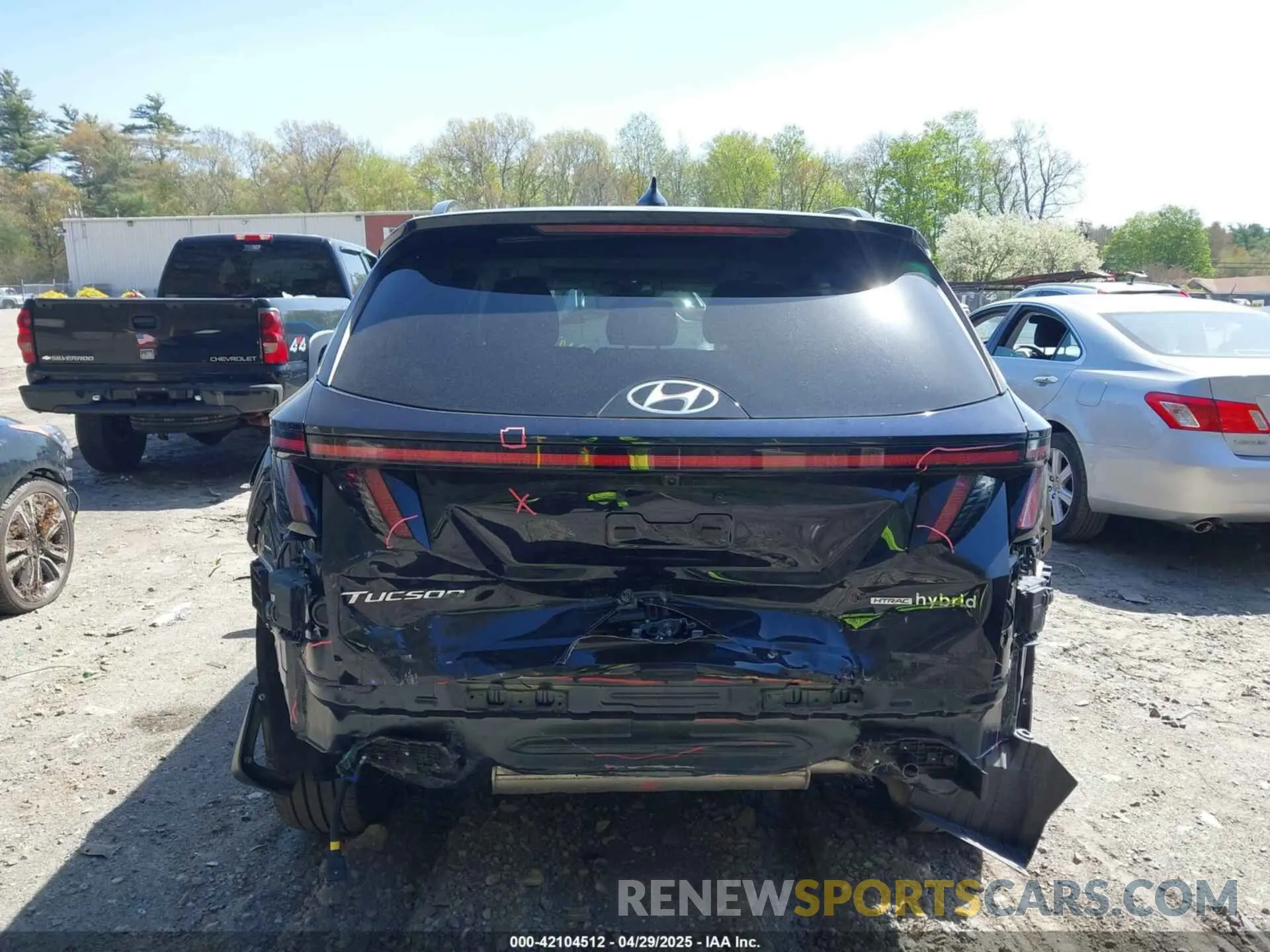 16 Photograph of a damaged car KM8JFCA18NU080719 HYUNDAI TUCSON HYBRID 2022
