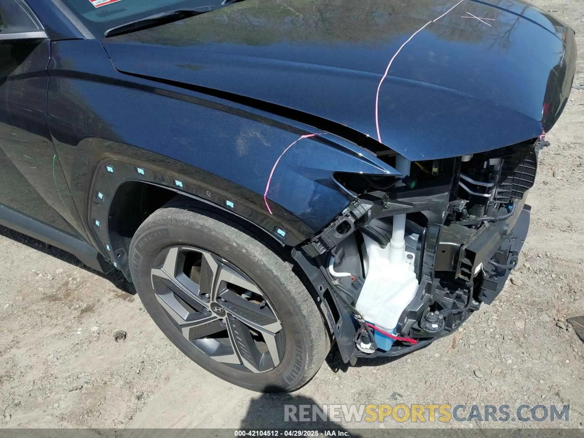 18 Photograph of a damaged car KM8JFCA18NU080719 HYUNDAI TUCSON HYBRID 2022