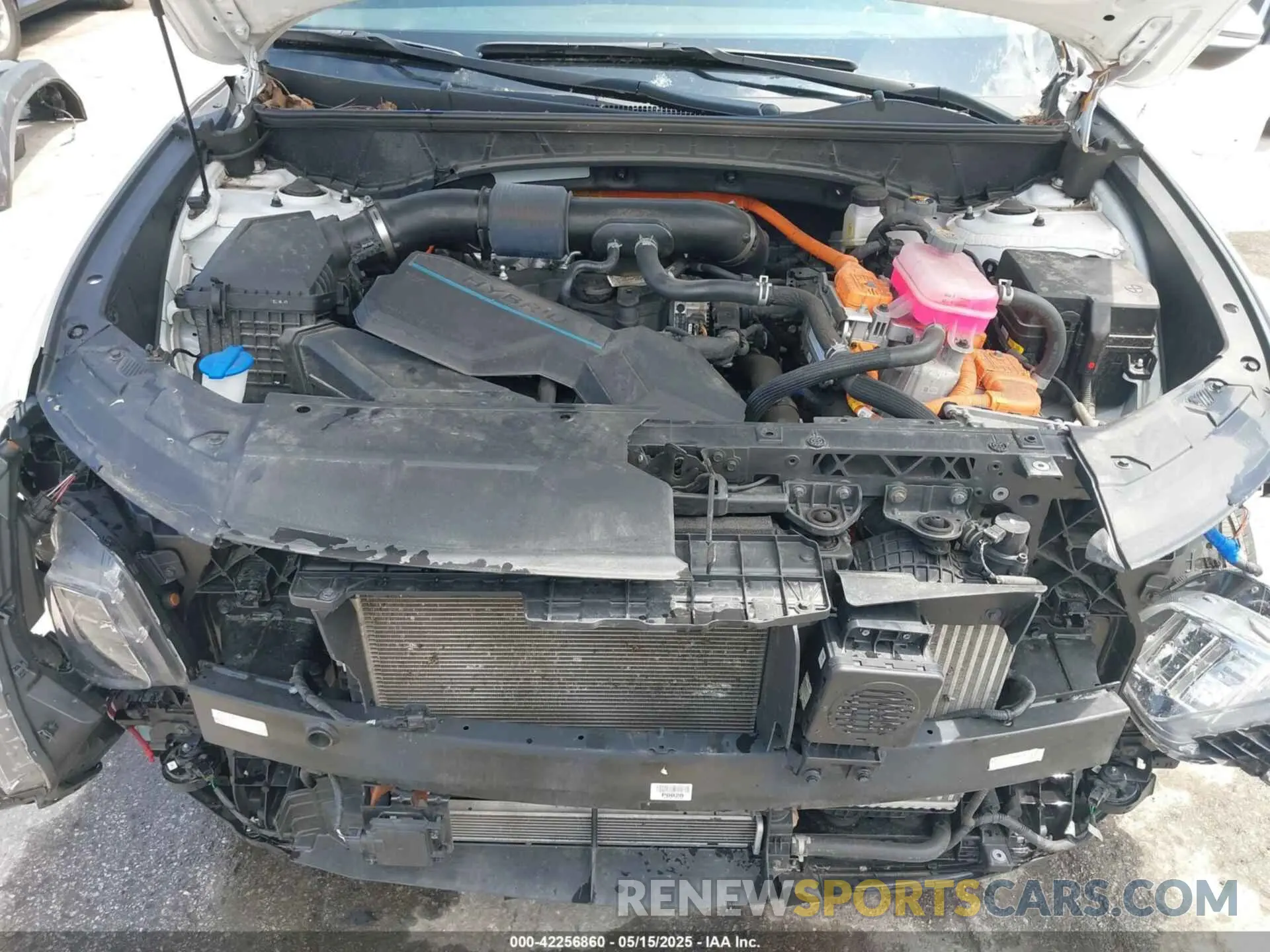 10 Photograph of a damaged car KM8JFCA1XNU057877 HYUNDAI TUCSON HYBRID 2022