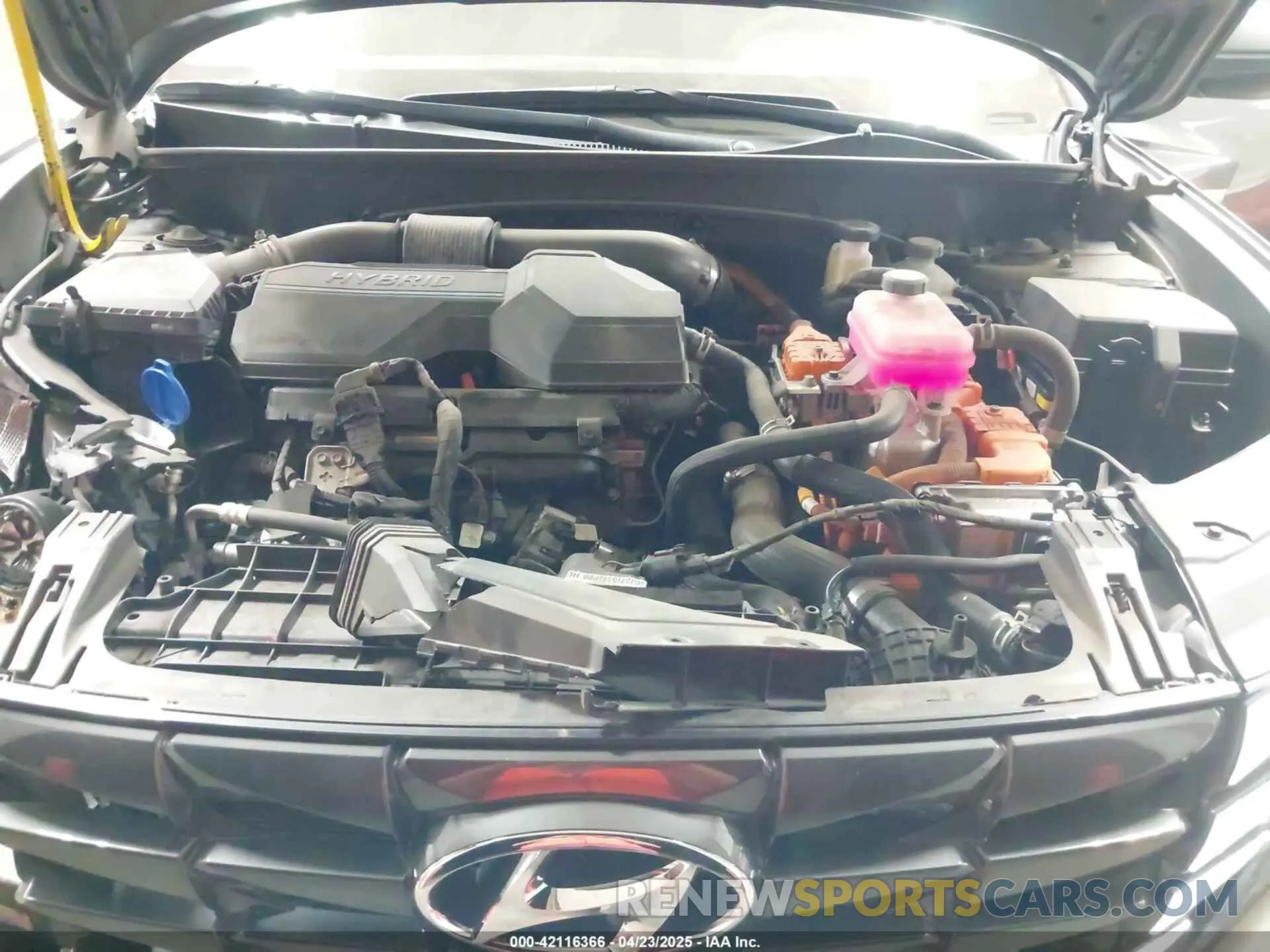 10 Photograph of a damaged car KM8JBCA14PU100284 HYUNDAI TUCSON HYBRID 2023