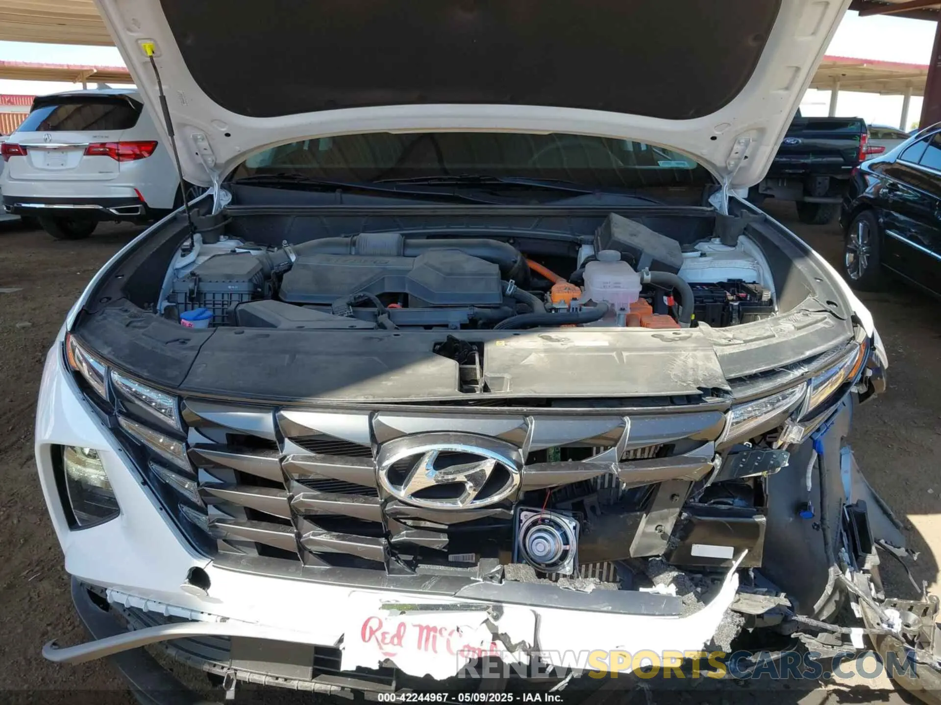 10 Photograph of a damaged car KM8JBCA19PU096801 HYUNDAI TUCSON HYBRID 2023