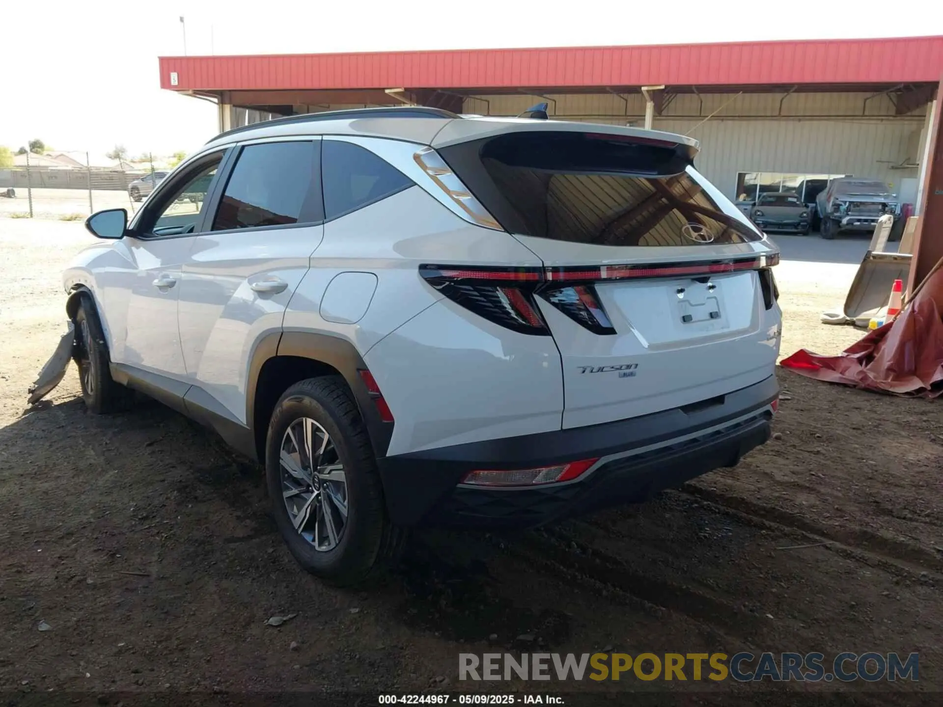 3 Photograph of a damaged car KM8JBCA19PU096801 HYUNDAI TUCSON HYBRID 2023