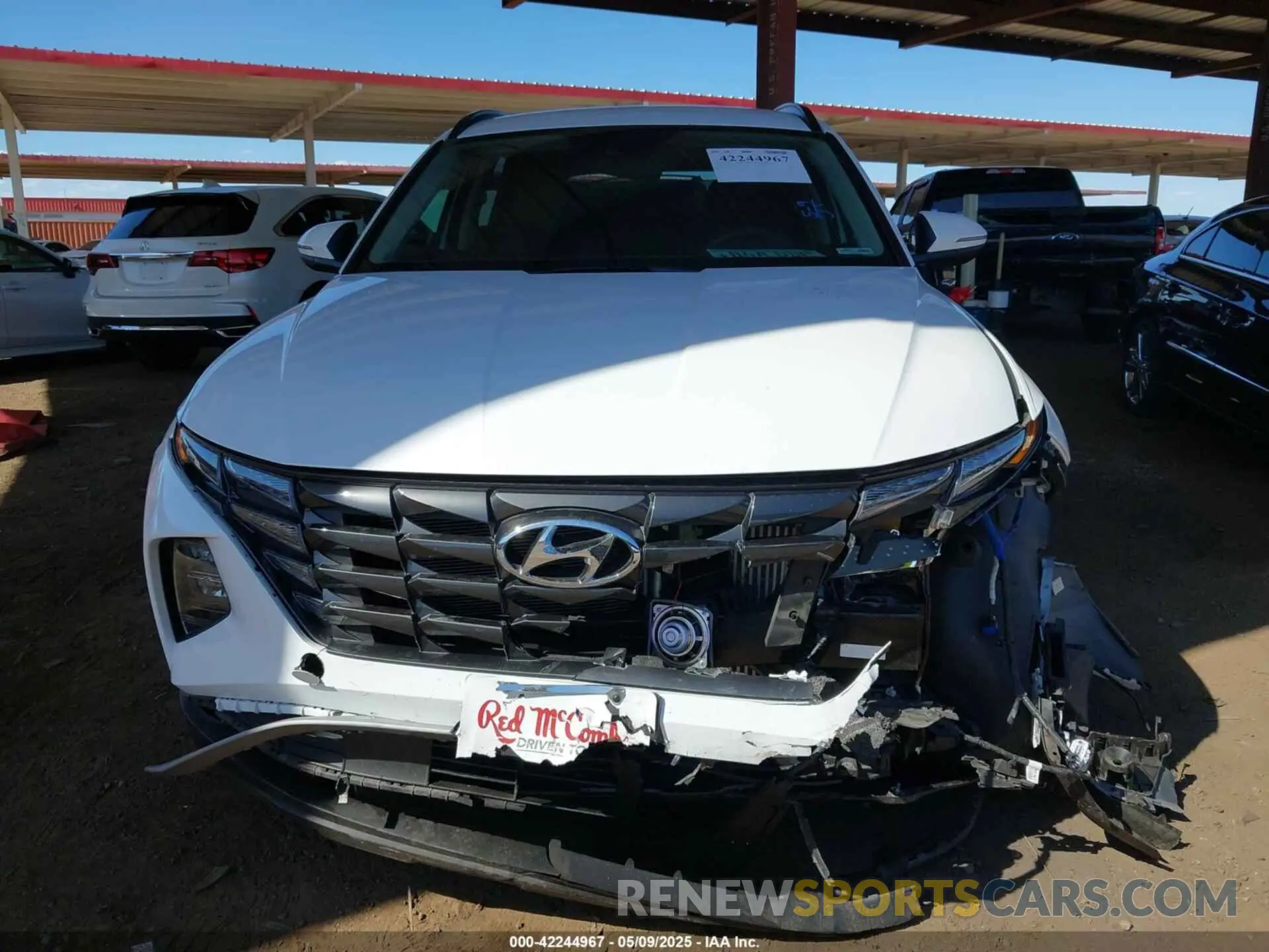6 Photograph of a damaged car KM8JBCA19PU096801 HYUNDAI TUCSON HYBRID 2023
