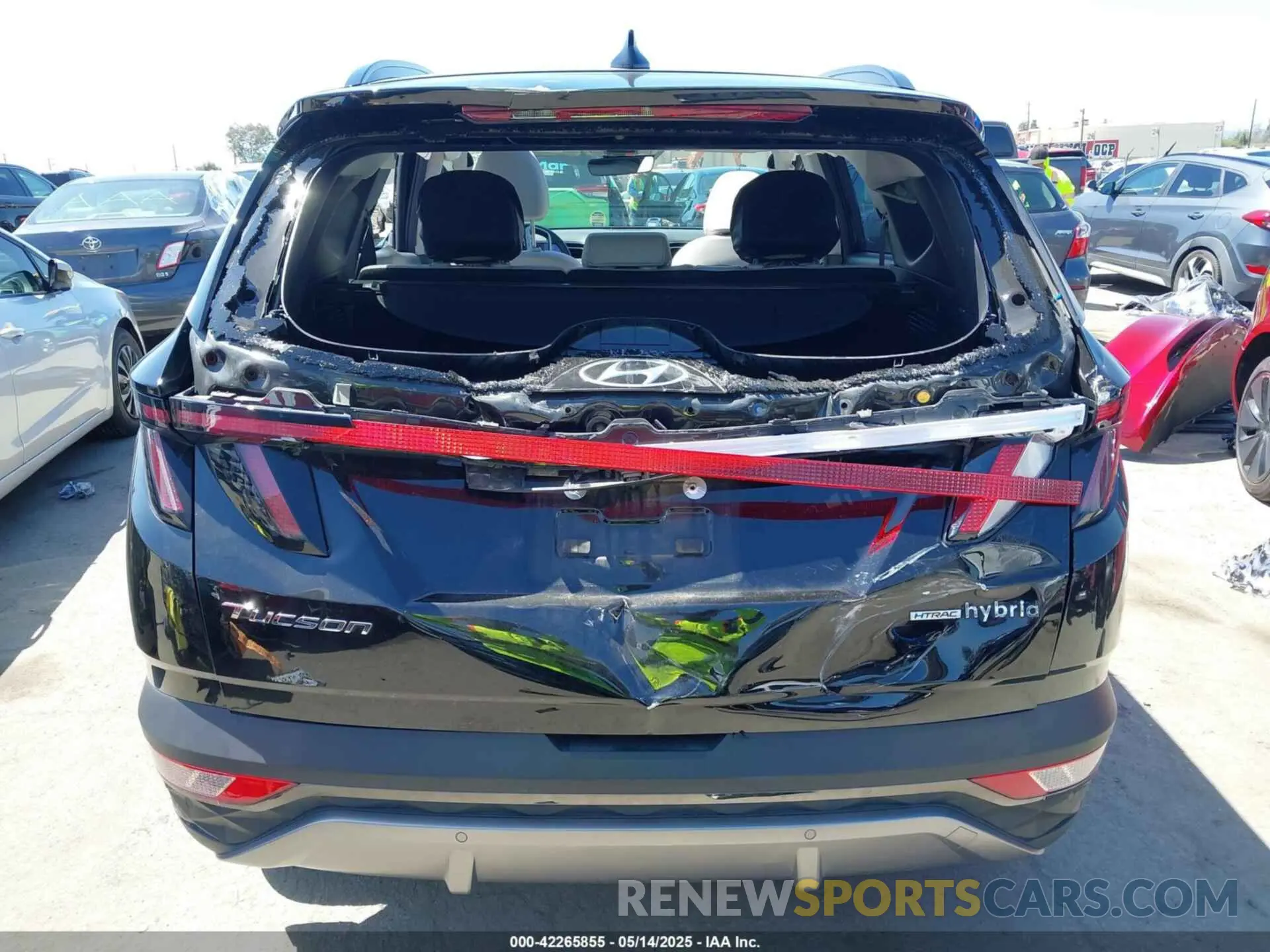 16 Photograph of a damaged car KM8JECA14PU127220 HYUNDAI TUCSON HYBRID 2023