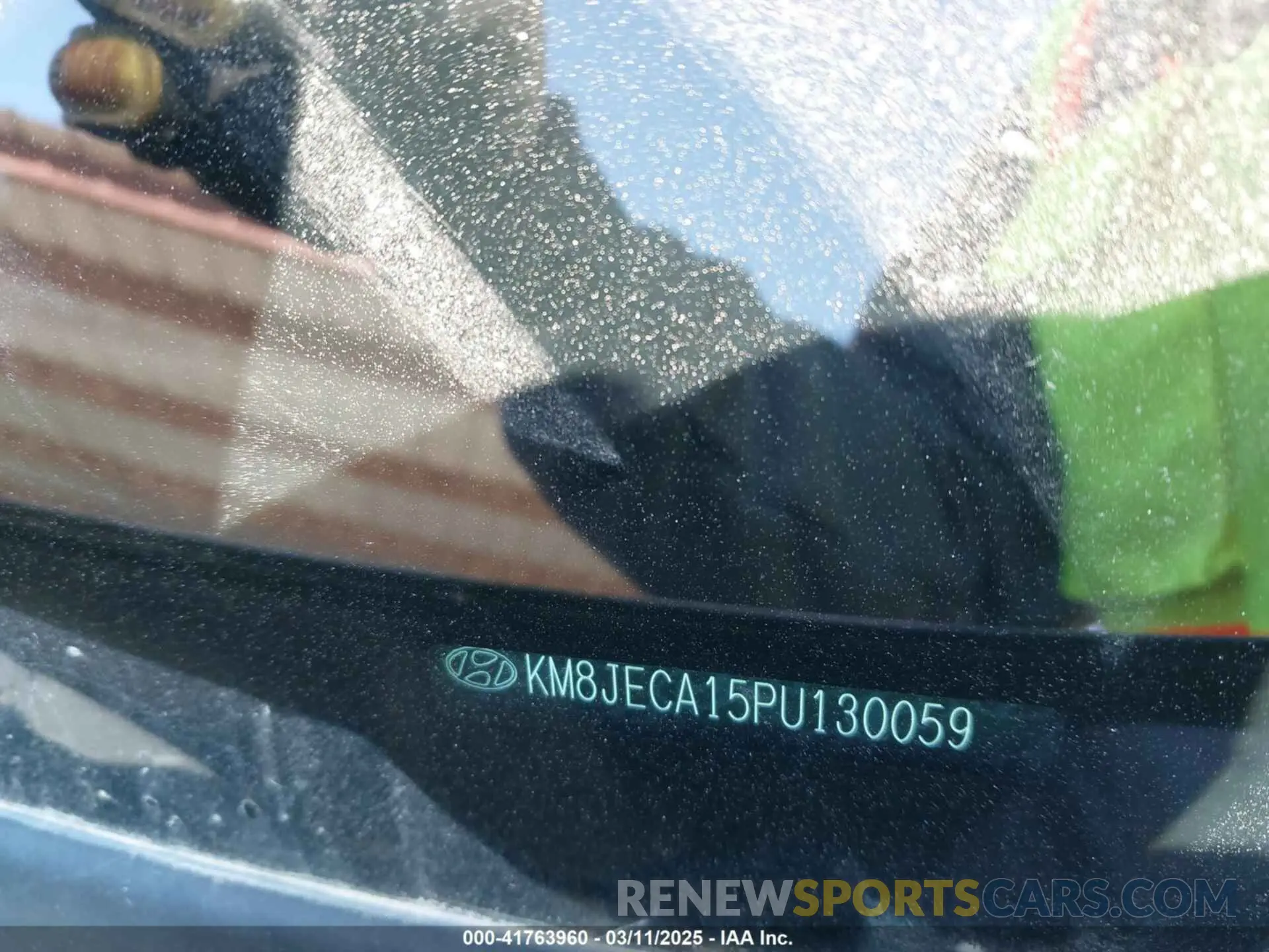 9 Photograph of a damaged car KM8JECA15PU130059 HYUNDAI TUCSON HYBRID 2023