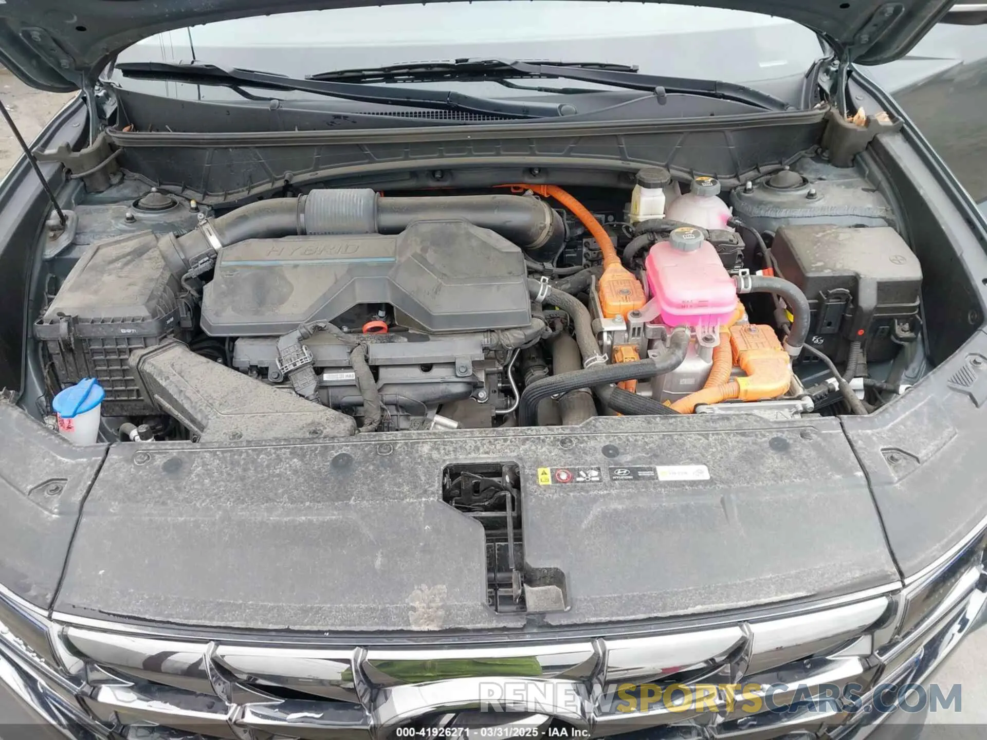 10 Photograph of a damaged car KM8JECA19PU091539 HYUNDAI TUCSON HYBRID 2023