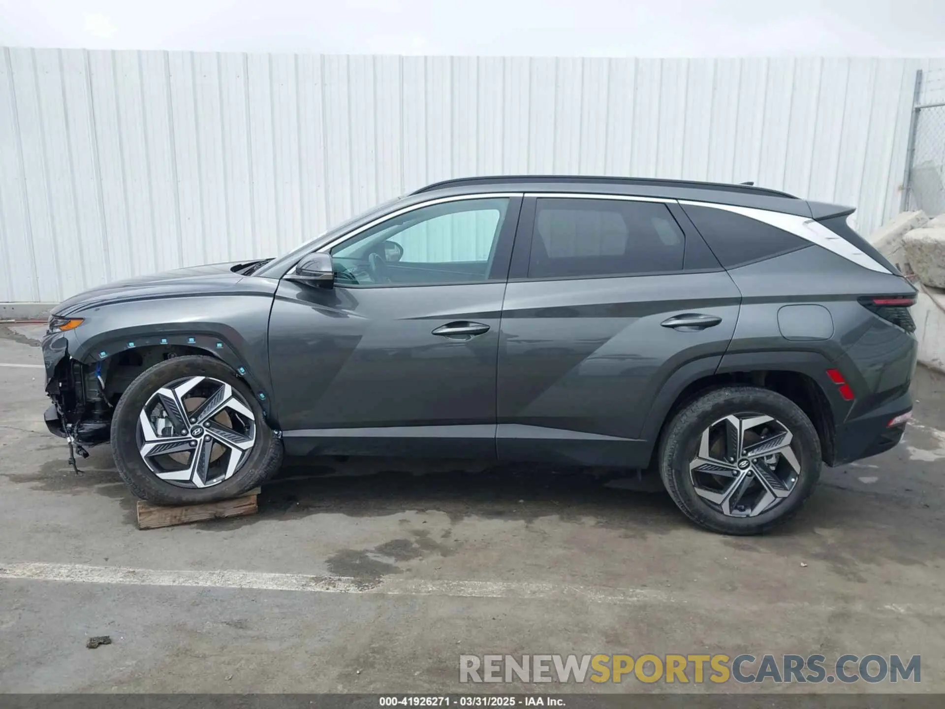 14 Photograph of a damaged car KM8JECA19PU091539 HYUNDAI TUCSON HYBRID 2023