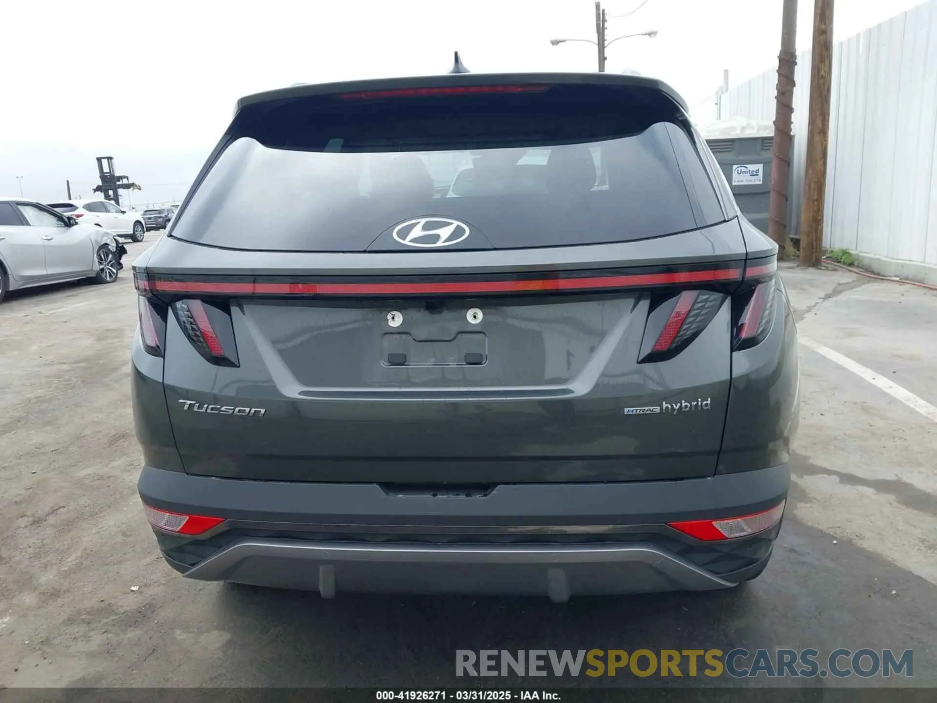 16 Photograph of a damaged car KM8JECA19PU091539 HYUNDAI TUCSON HYBRID 2023