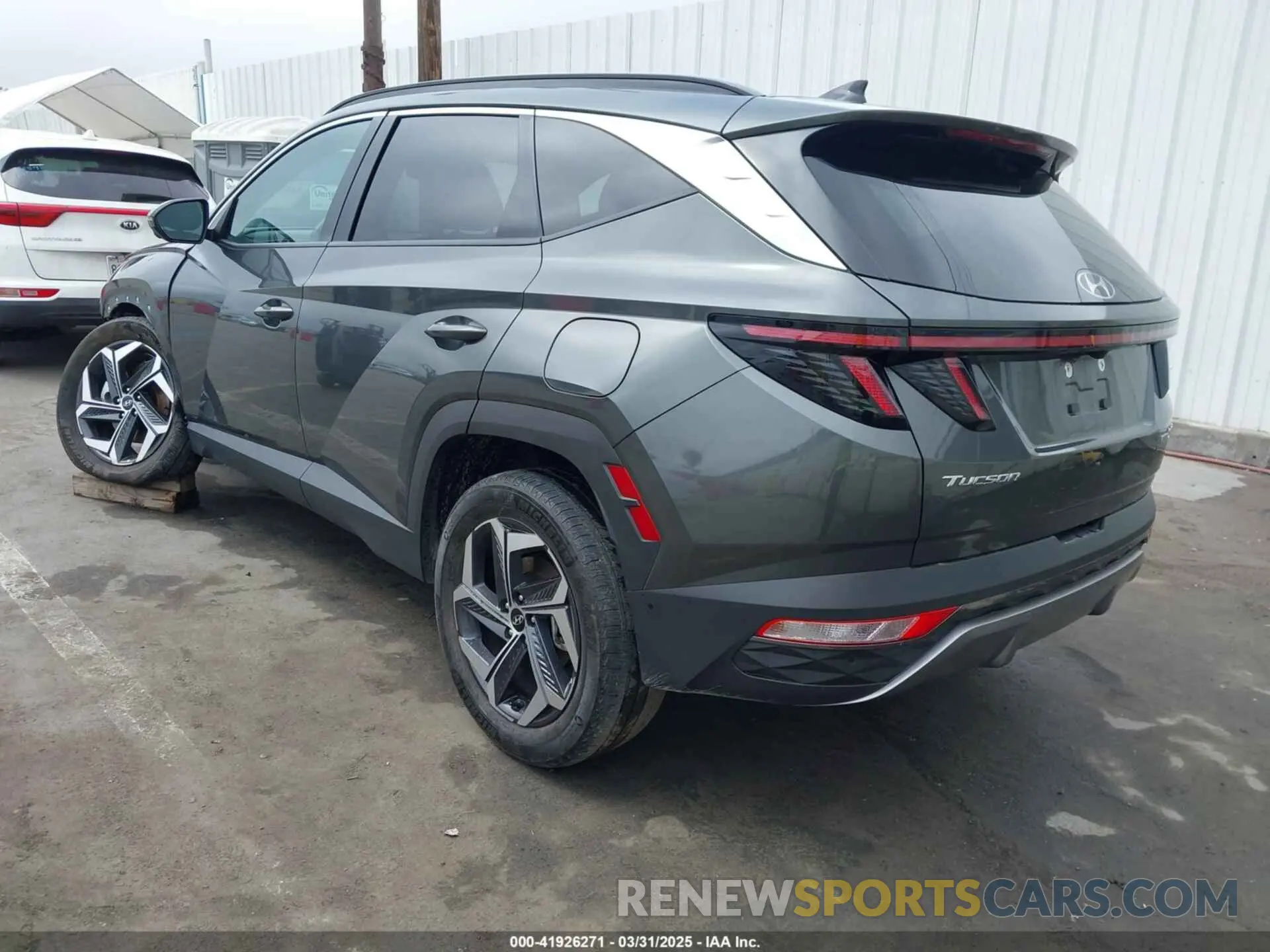 3 Photograph of a damaged car KM8JECA19PU091539 HYUNDAI TUCSON HYBRID 2023