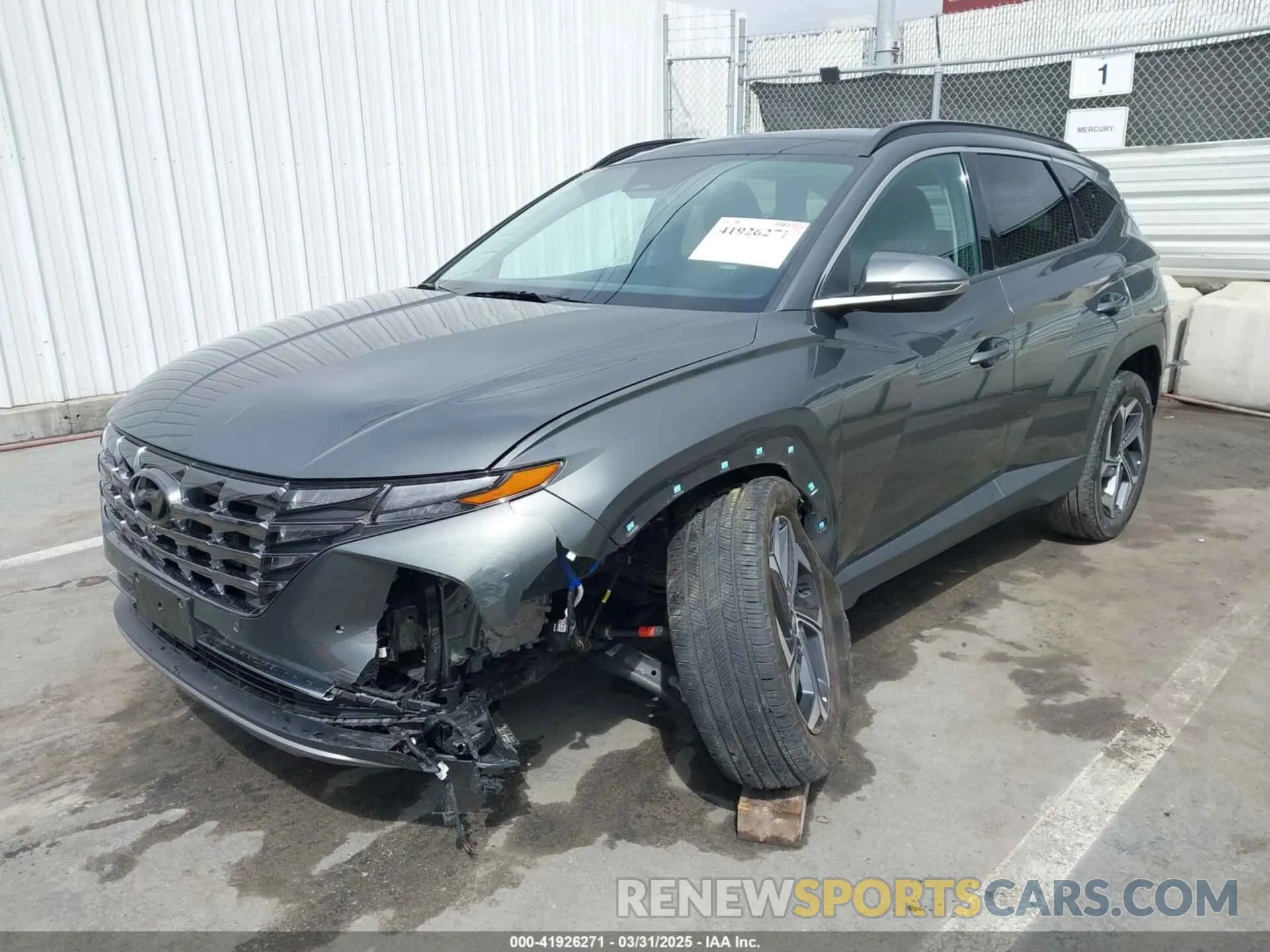 6 Photograph of a damaged car KM8JECA19PU091539 HYUNDAI TUCSON HYBRID 2023