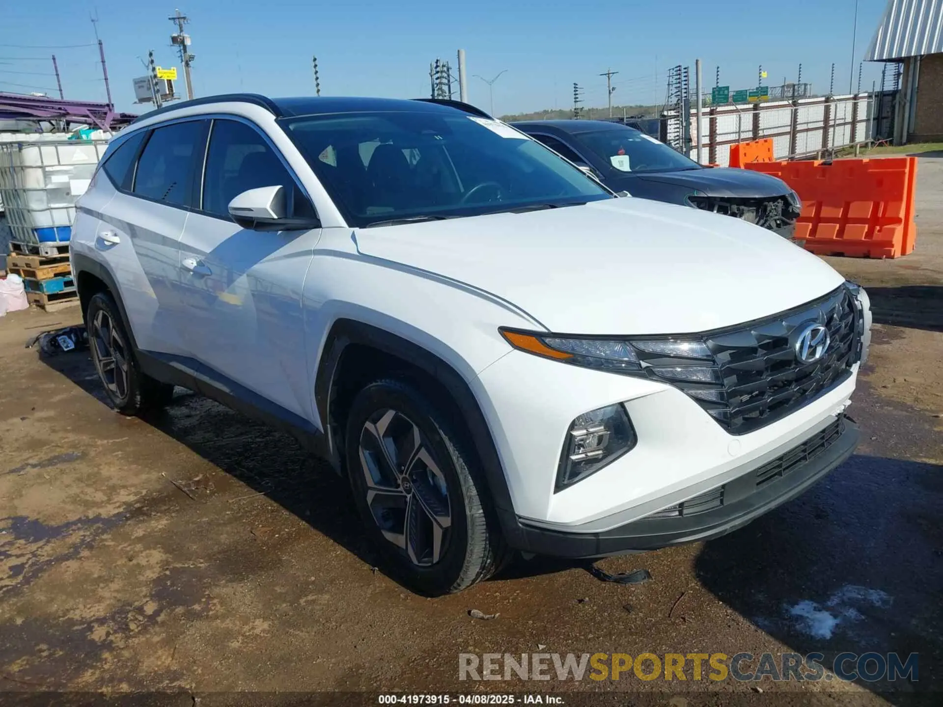 1 Photograph of a damaged car KM8JFCA10PU099946 HYUNDAI TUCSON HYBRID 2023